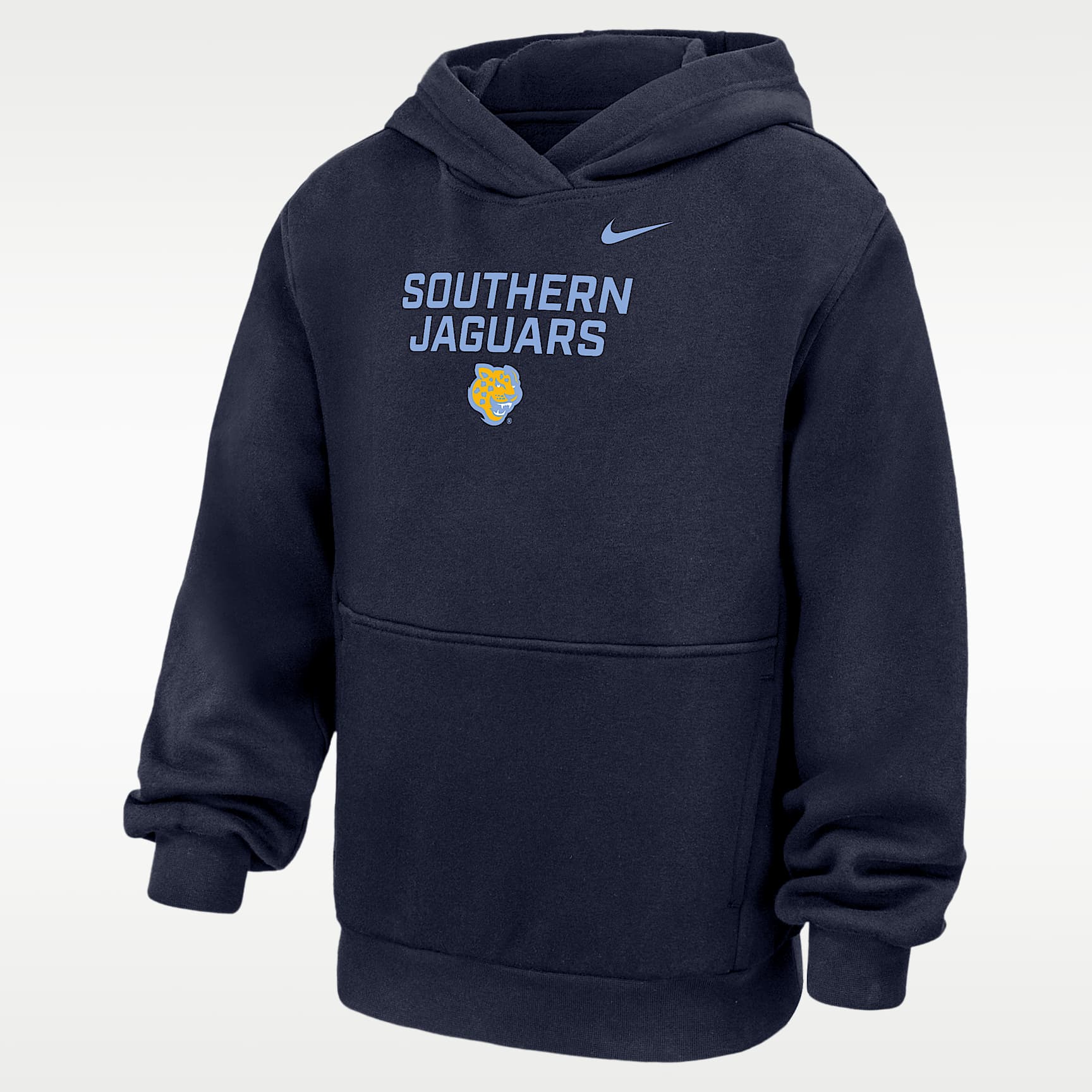 Nike College (Southern University and A&M) Big Kids' Club Fleece Pullover Hoodie