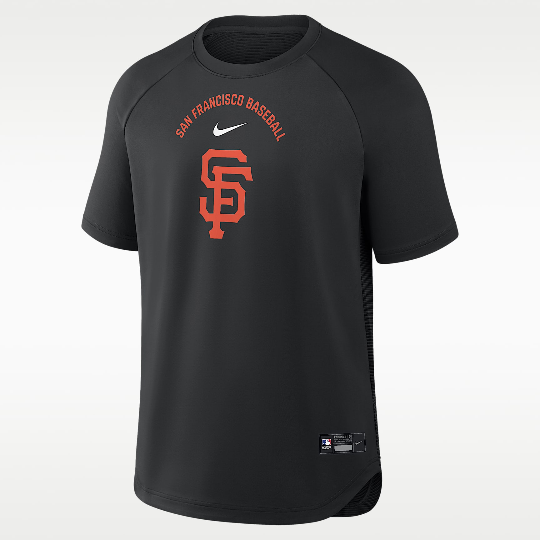 San Francisco Giants Authentic Collection Batting Practice Pregame Men's Nike Dri-FIT MLB Top