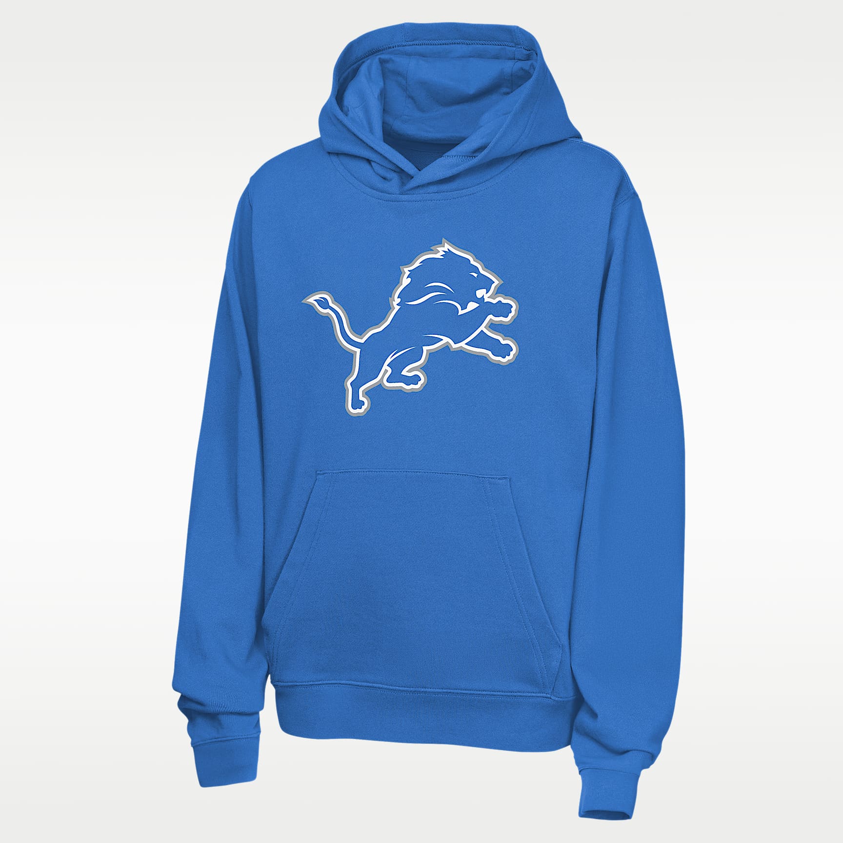 Sudadera con gorro sin cierre Nike de la NFL para niños talla grande Jahmyr Gibbs Detroit Lions