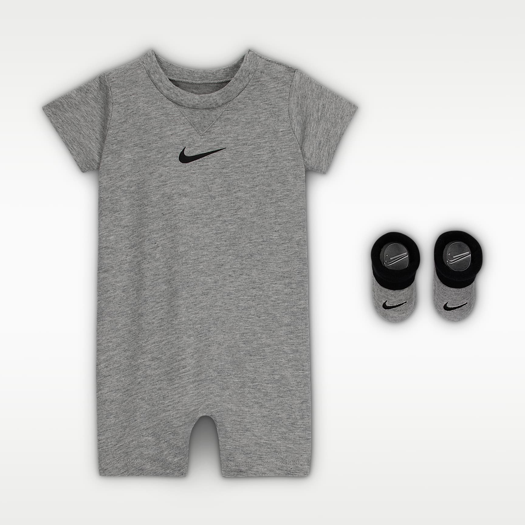 Nike Baby Essentials Baby Romper and Booties Set