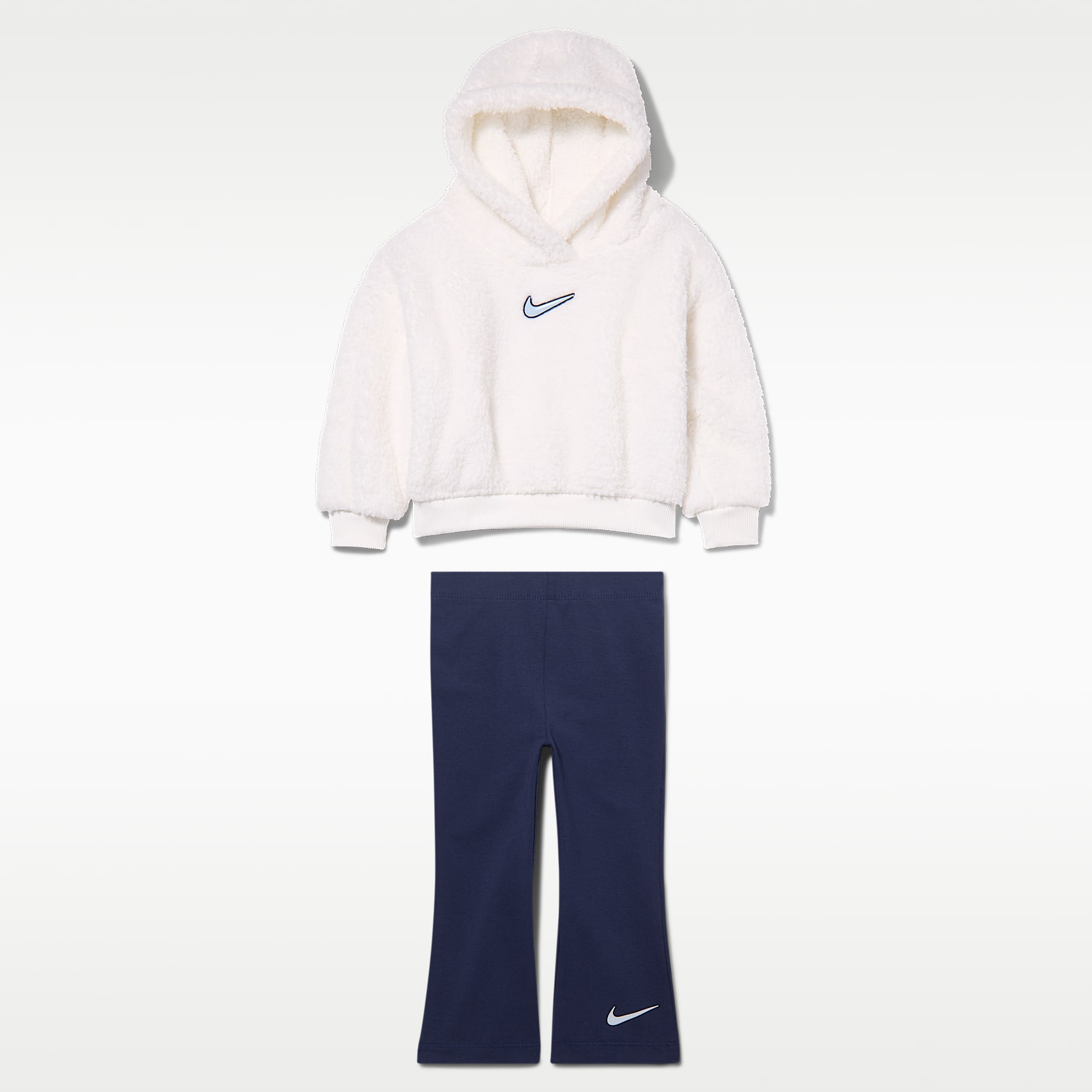 Conjunto de leggings y sudadera con gorro sin cierre Dream Float Novelty para bebé (de 12 a 24 meses) Nike