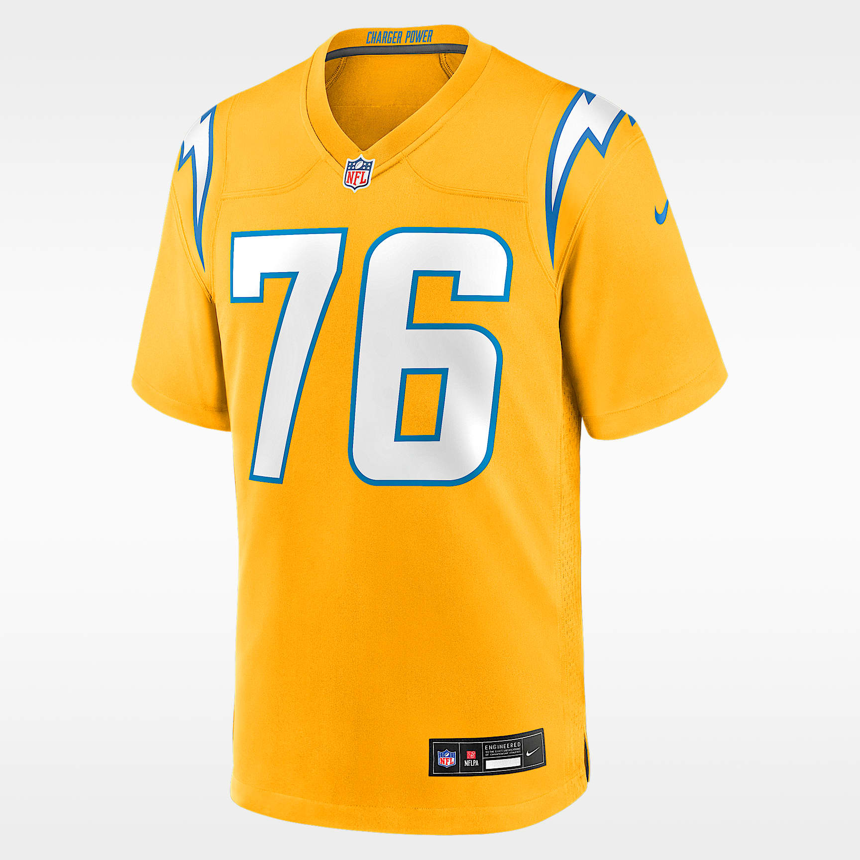 Joe Alt Los Angeles Chargers Men's Nike NFL Game Jersey