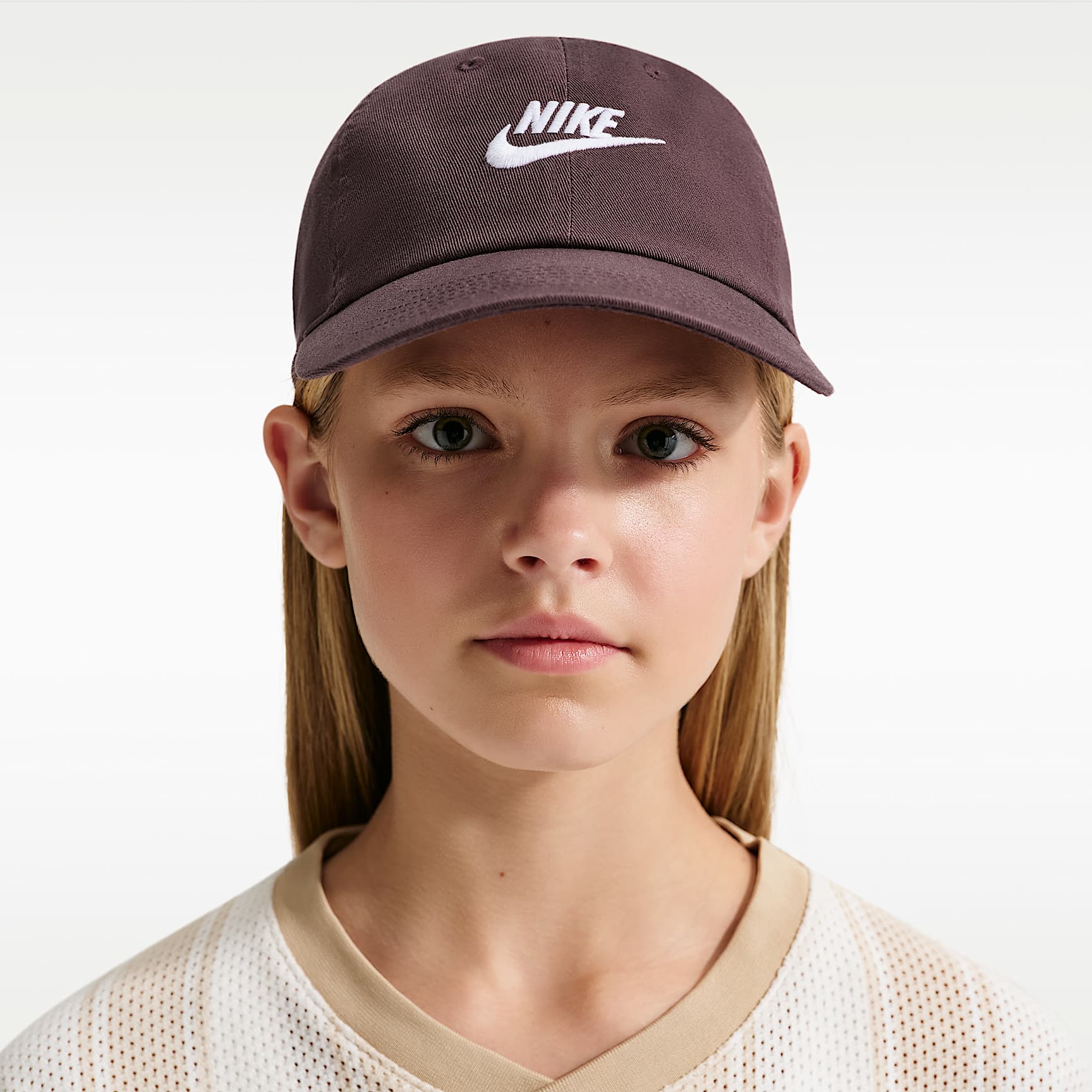 Nike Club unstrukturierte Futura Wash-Cap für Kinder