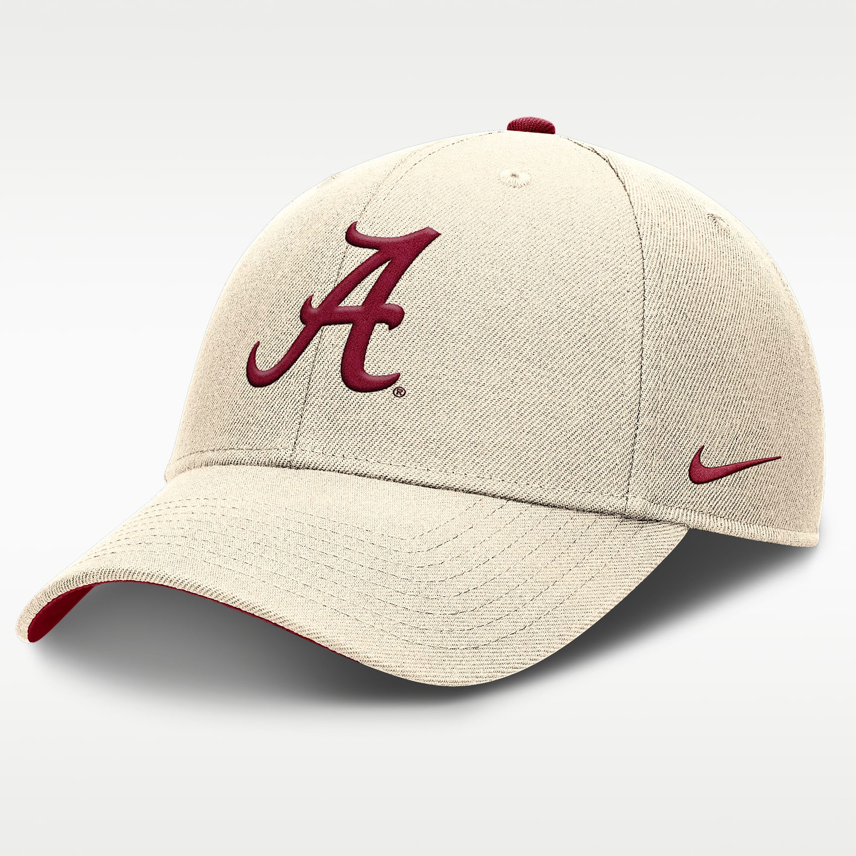 Alabama Primetime Rise Men's Nike Dri-FIT College Trucker Adjustable Hat