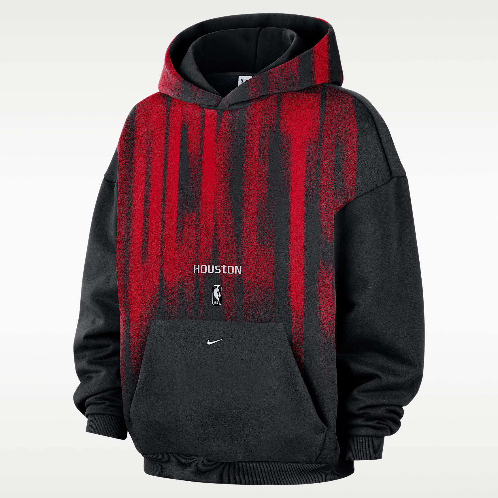 Houston Rockets Standard Issue Men's Therma-FIT Fleece Basketball Hoodie
