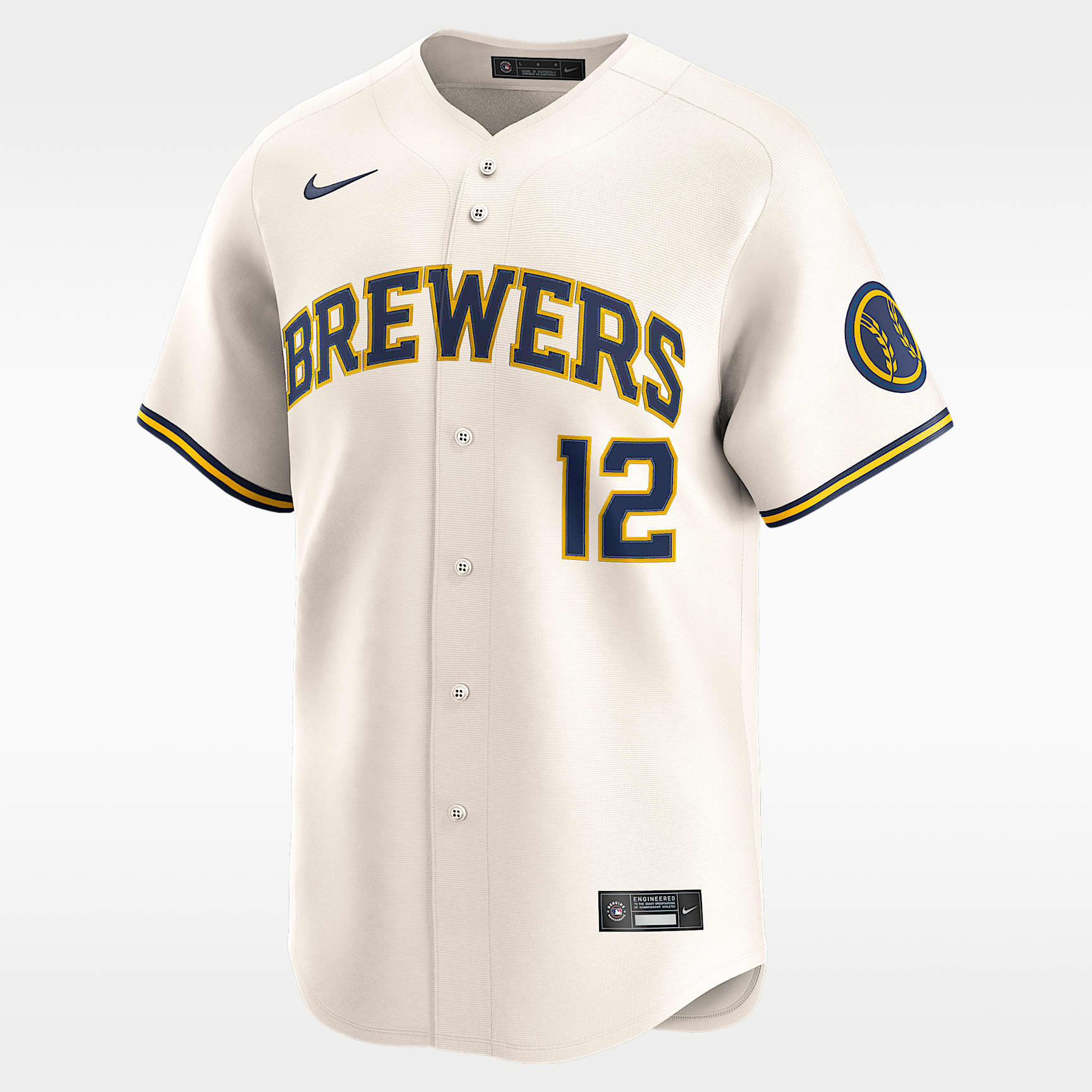 Rhys Hoskins Milwaukee Brewers Men's Nike Dri-FIT ADV MLB Limited Jersey