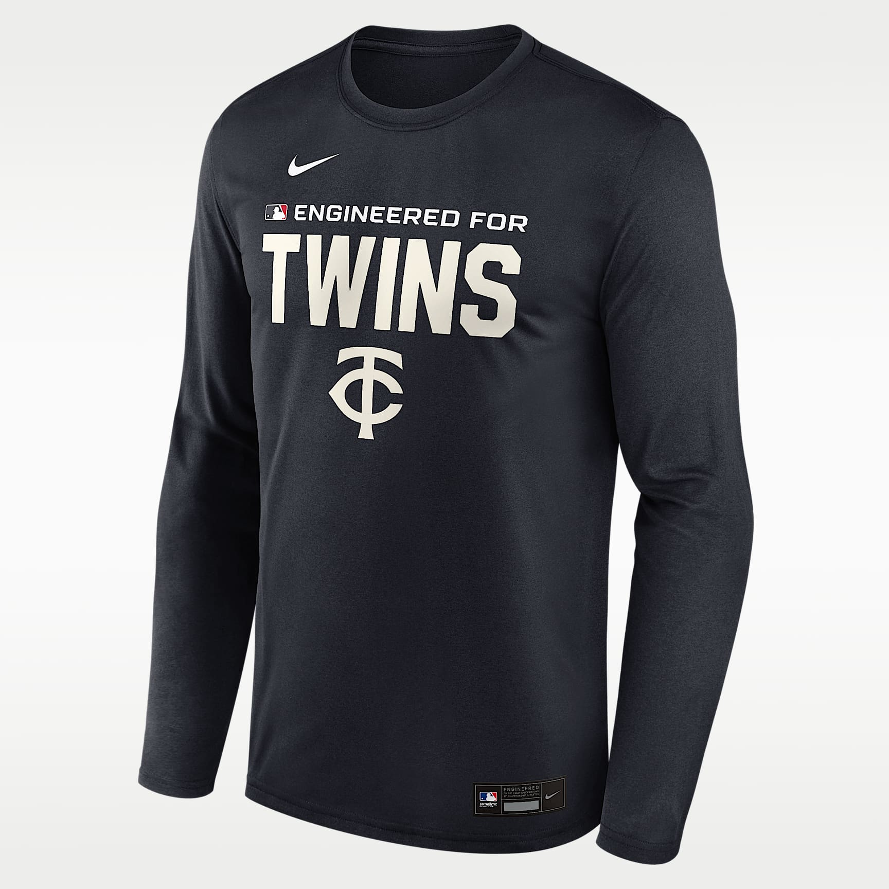 Minnesota Twins Authentic Collection Team Issue Men's Nike Dri-FIT MLB Long-Sleeve T-Shirt