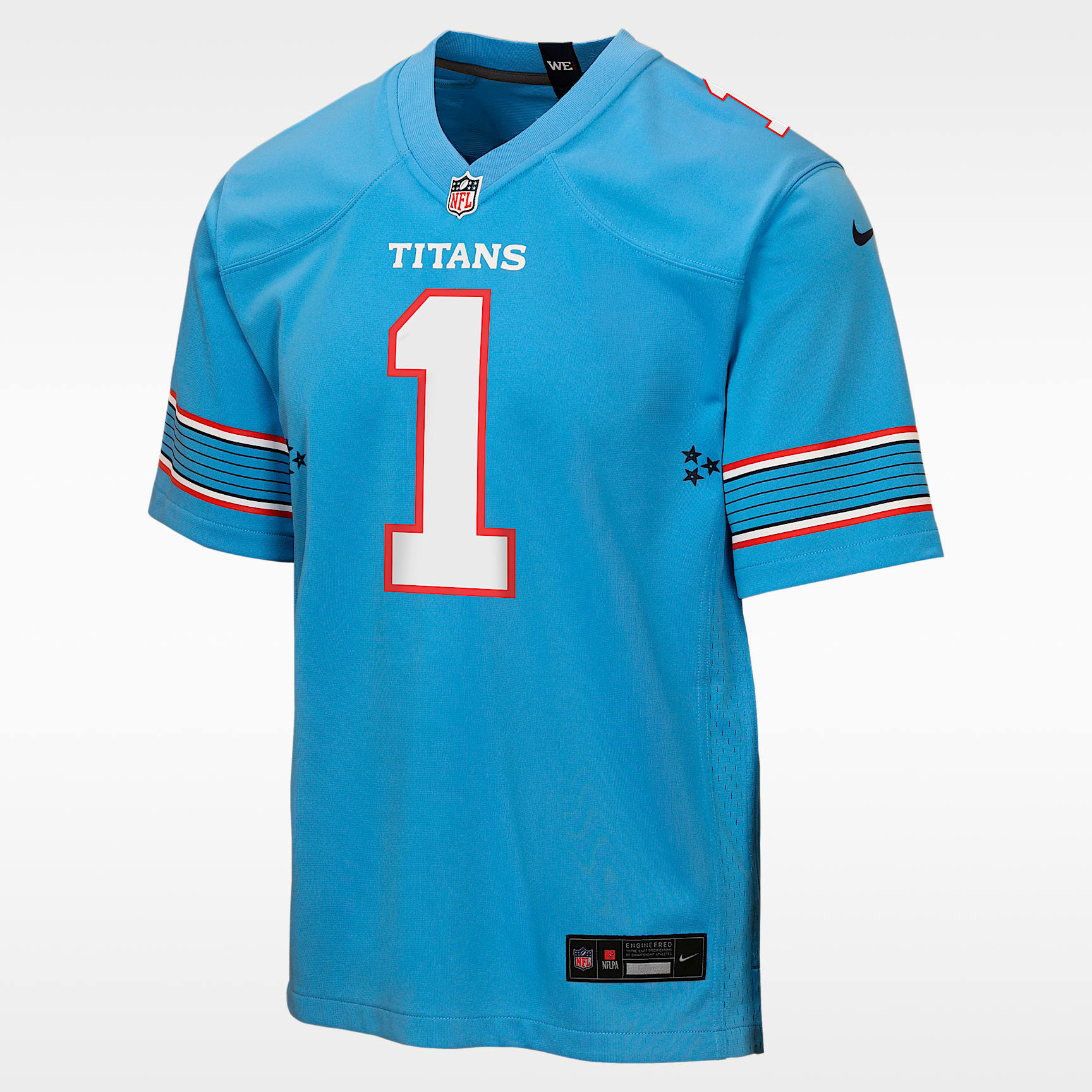 Jersey Game para niños talla grande Cameron Ward Tennessee Titans