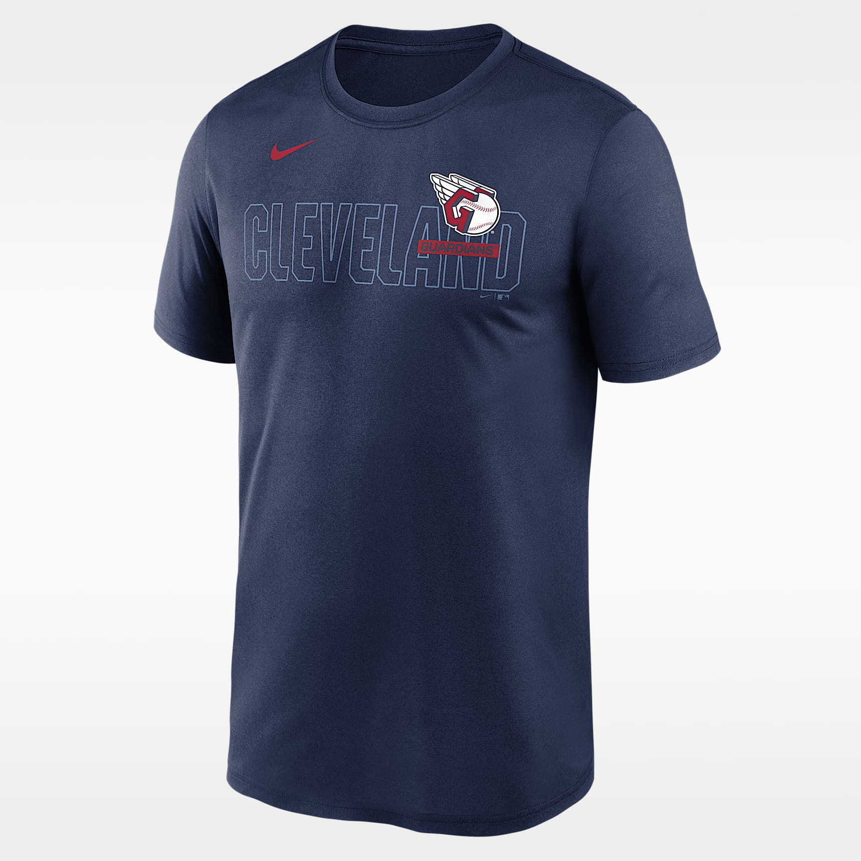 Cleveland Guardians Knockout Team Legend Men's Nike Dri-FIT MLB T-Shirt
