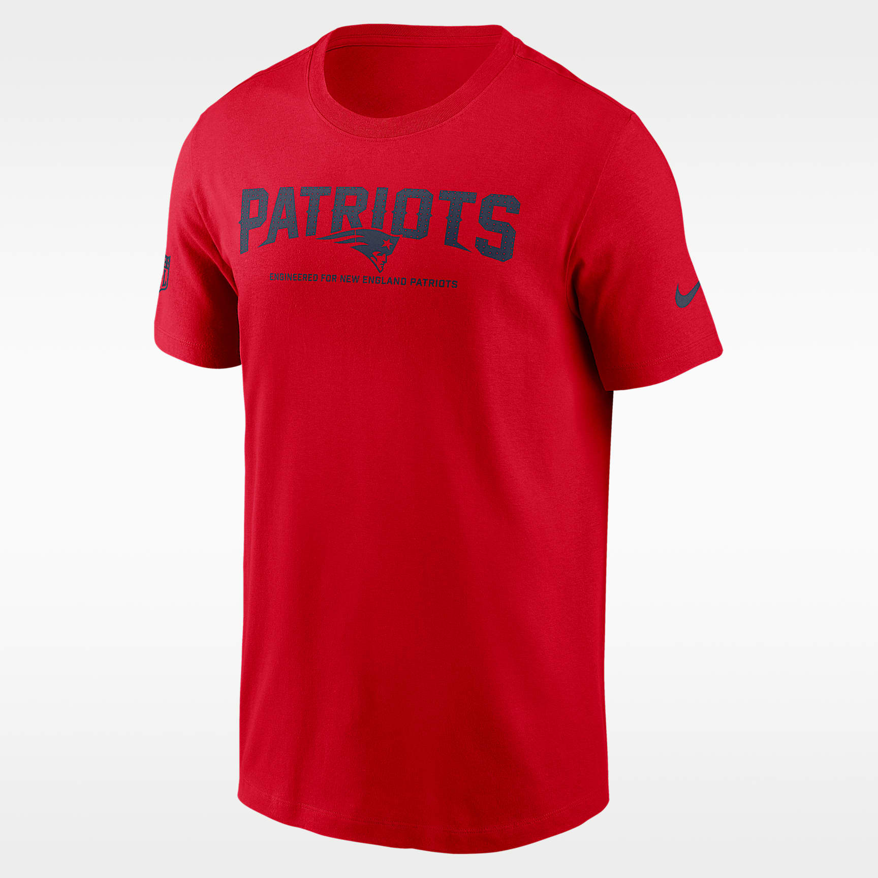 New England Patriots Sideline Team Issue Men's Nike Dri-FIT NFL T-Shirt