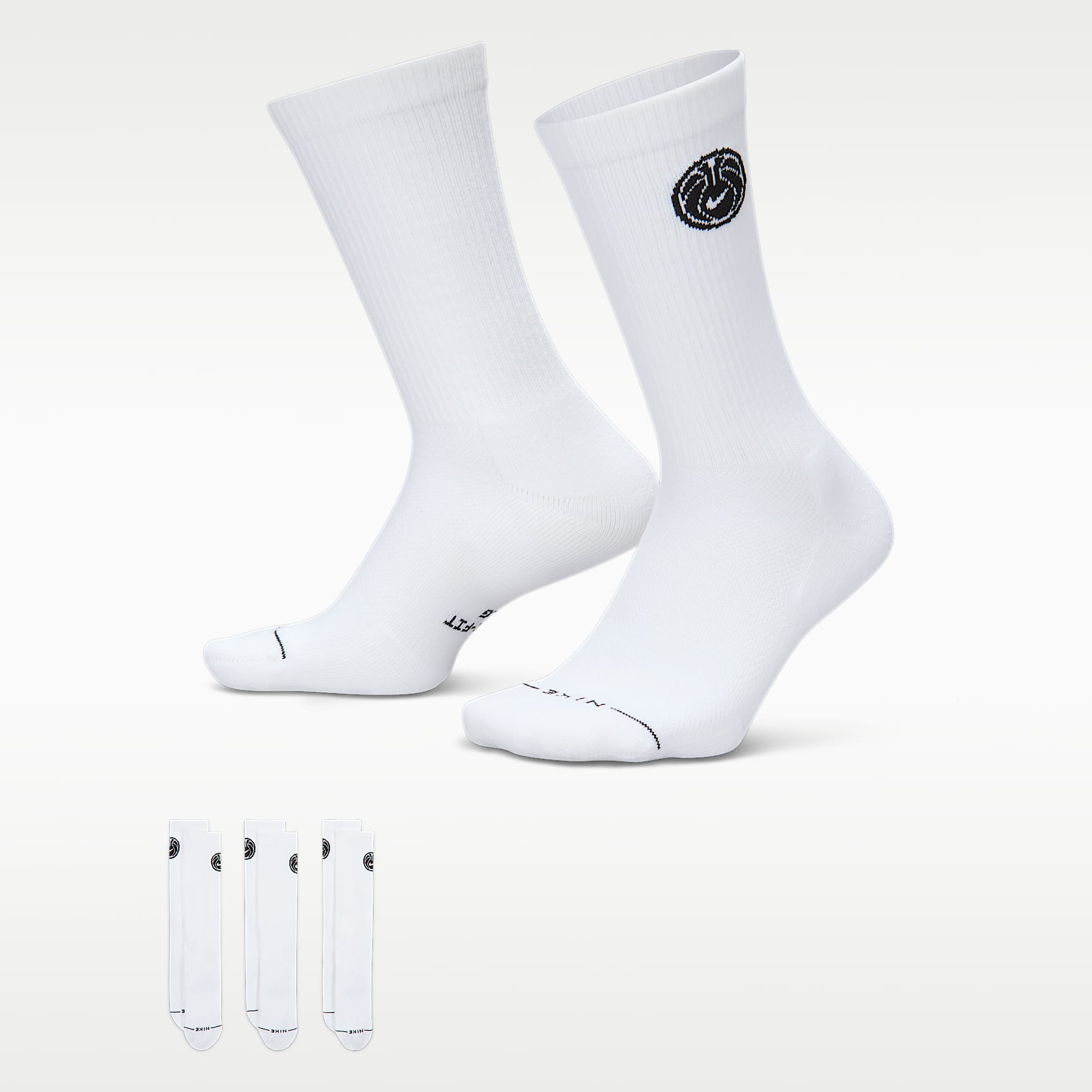 Nike Everyday Elevated Crew Socks (3 Pairs)