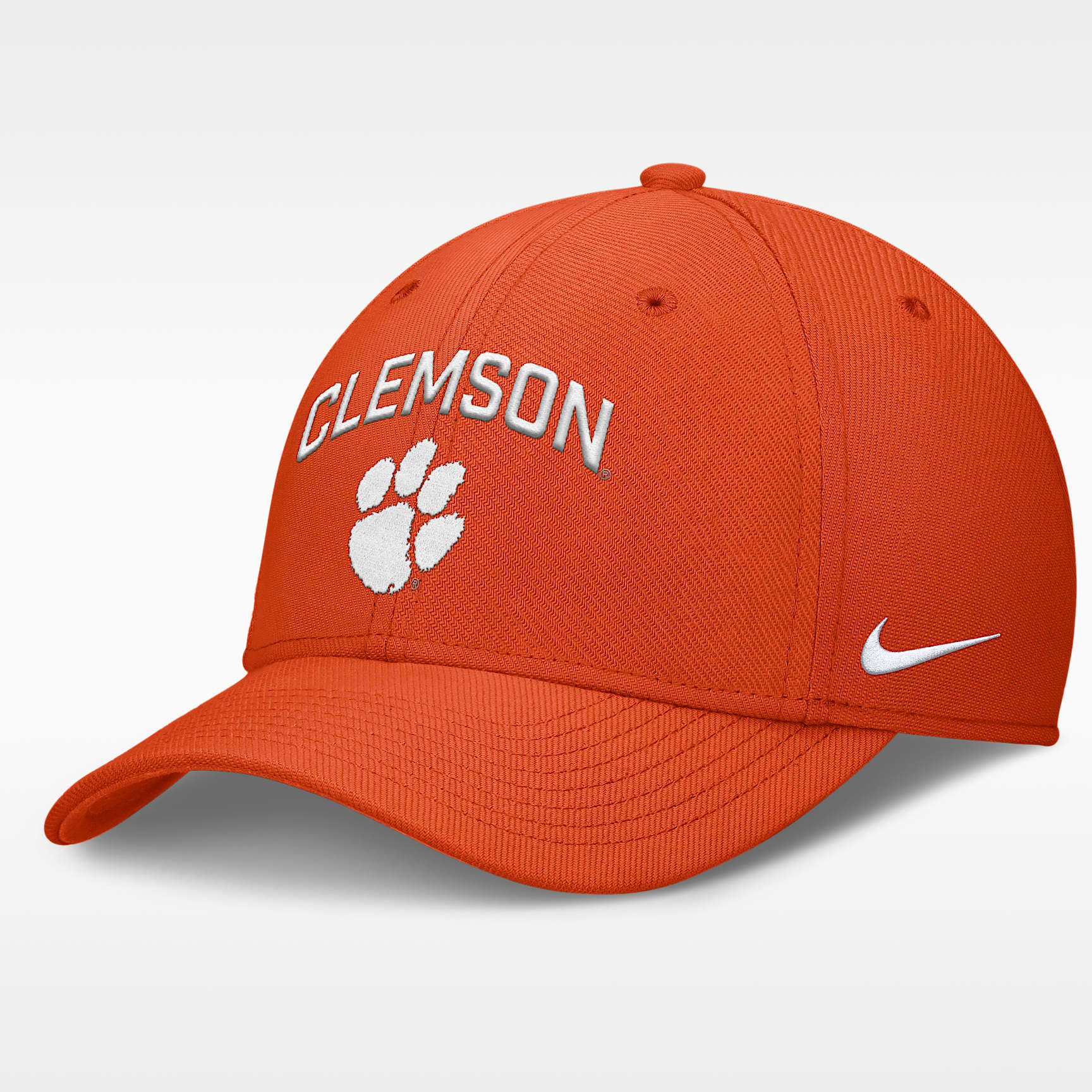 Clemson On-Field Rise Swoosh Men's Nike Dri-FIT College Hat