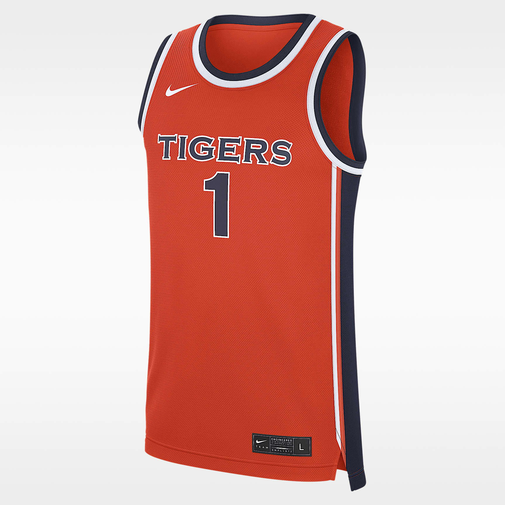 Jersey de básquetbol para hombre Nike College Auburn Replica