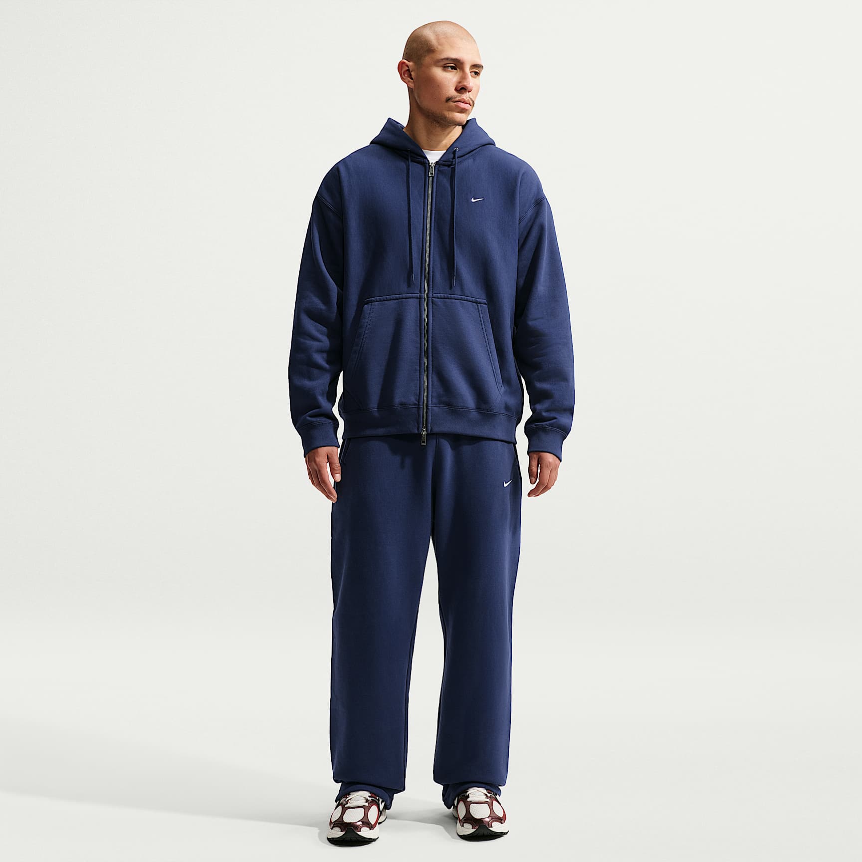 Nike Solo-fleece-bukser med elastik til mænd