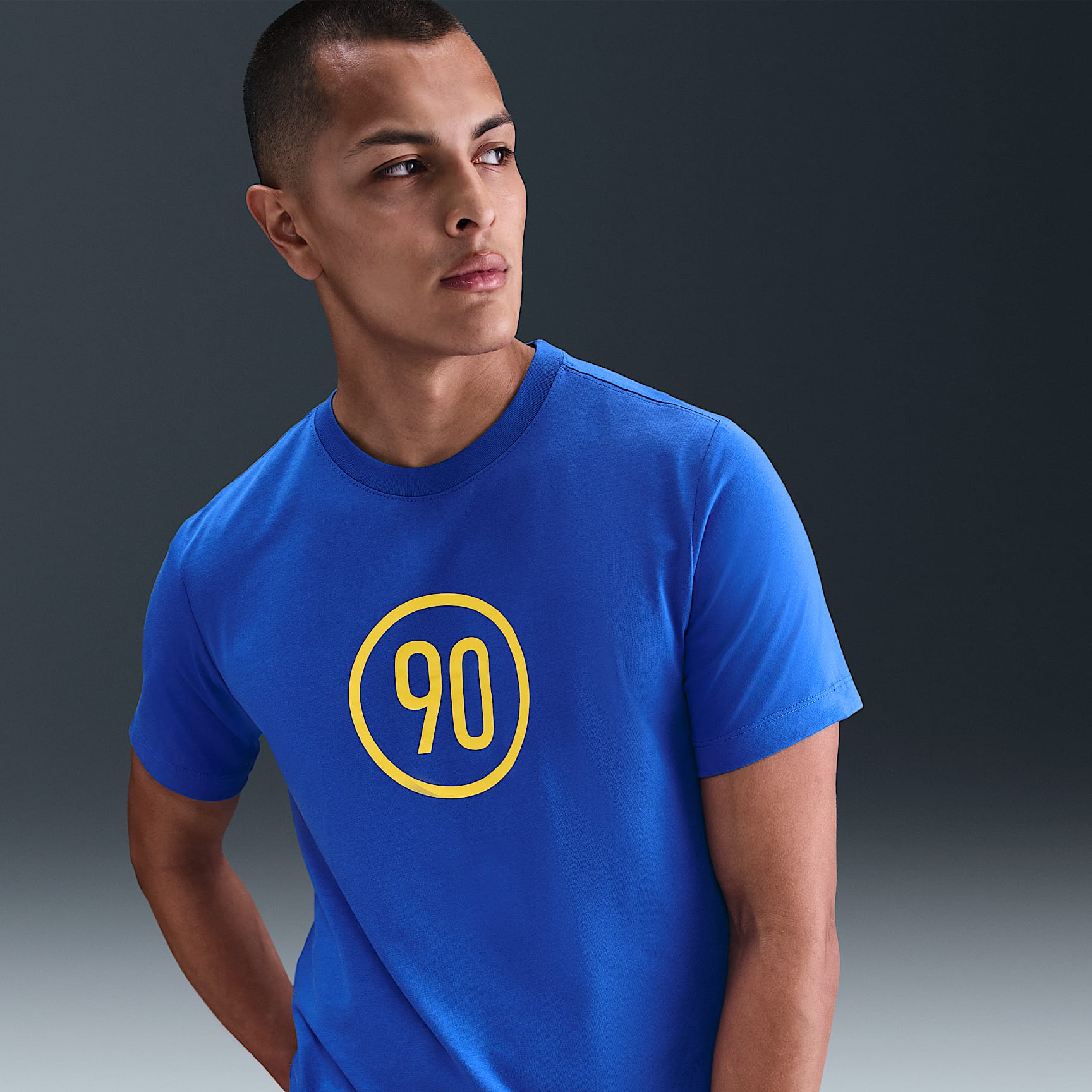 Playera de fútbol para hombre Nike Total 90