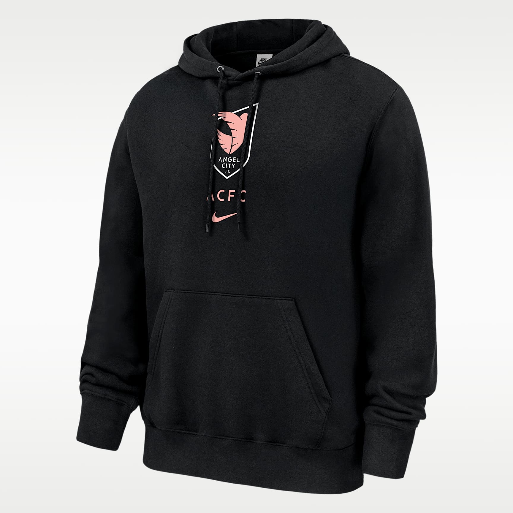 Sudadera con gorro sin cierre Nike NWSL para hombre Angel City FC Club Fleece