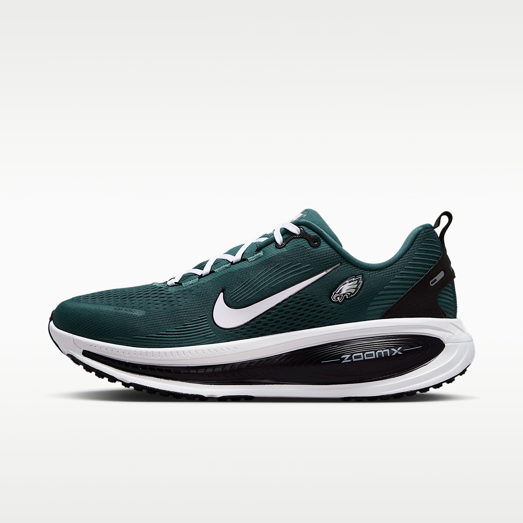 Tenis de correr en pavimento de la NFL para hombre Nike Vomero 18 (Philadelphia Eagles)