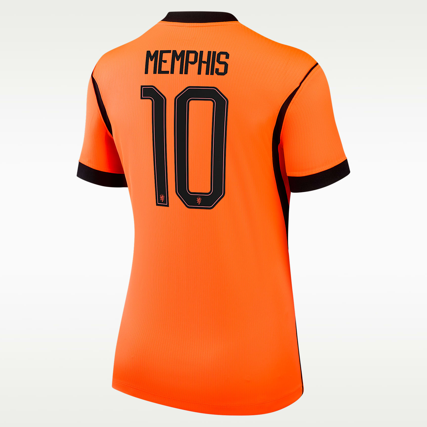 Memphis Depay Netherlands National Team 2026 Stadium Home Women's Nike Dri-FIT Soccer Jersey