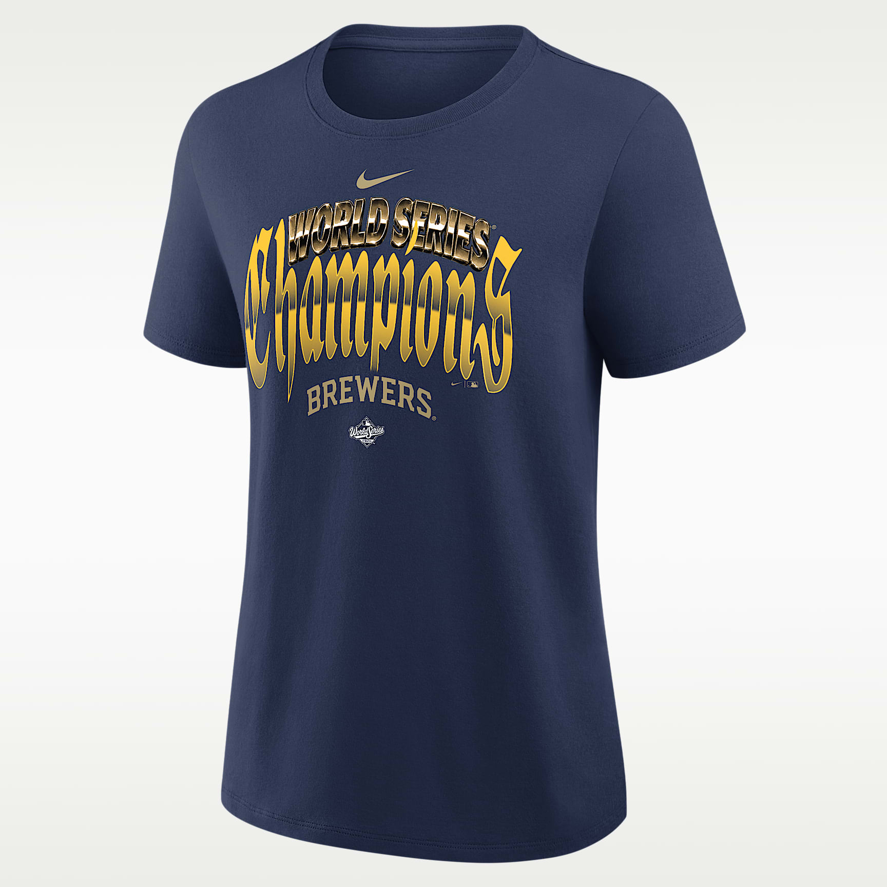 Milwaukee Brewers 2026 World Series Champions Prize Women's Nike MLB T-Shirt
