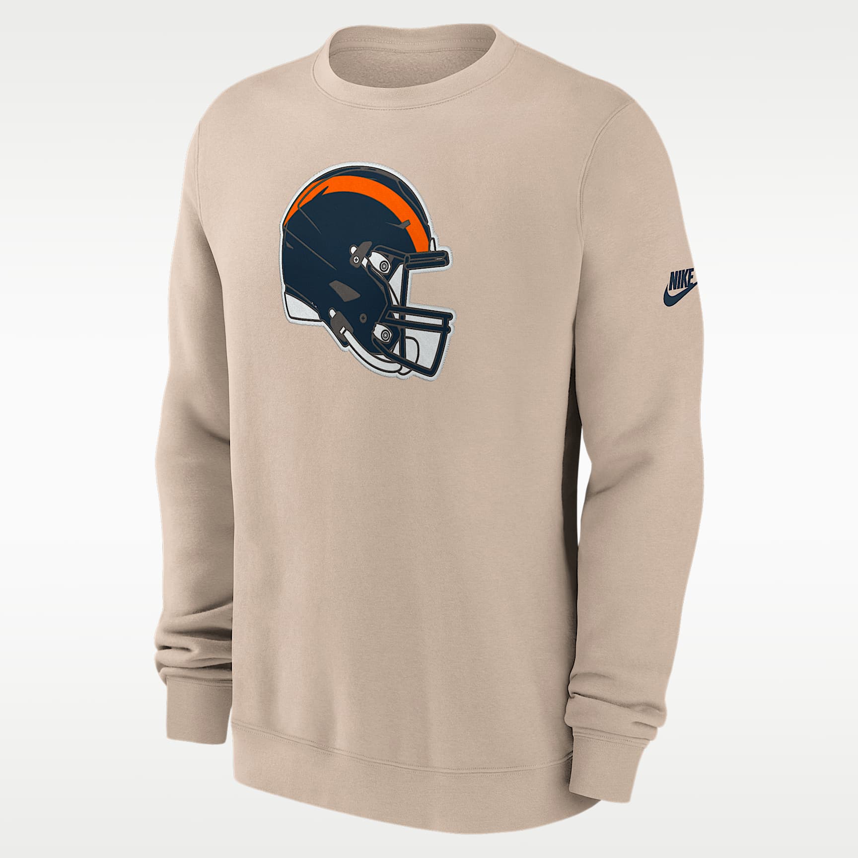 Sudadera de cuello redondo de la NFL Nike sin cierre para hombre Chicago Bears Rewind Club