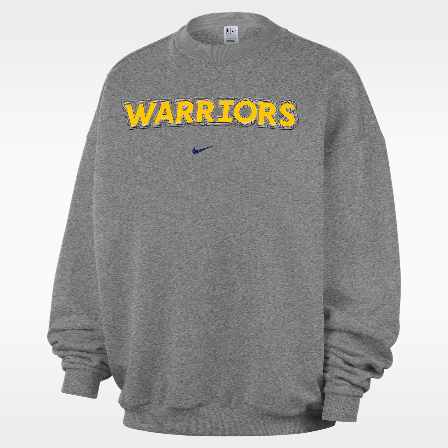 Golden State Warriors Standard Issue Men's Fleece Crew