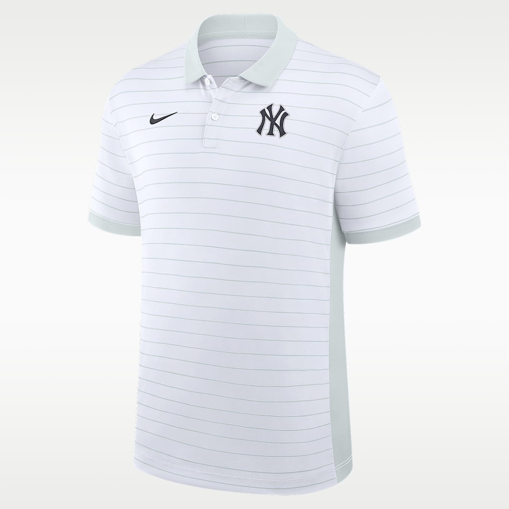New York Yankees Authentic Collection Striped Victory Men's Nike Dri-FIT MLB Polo