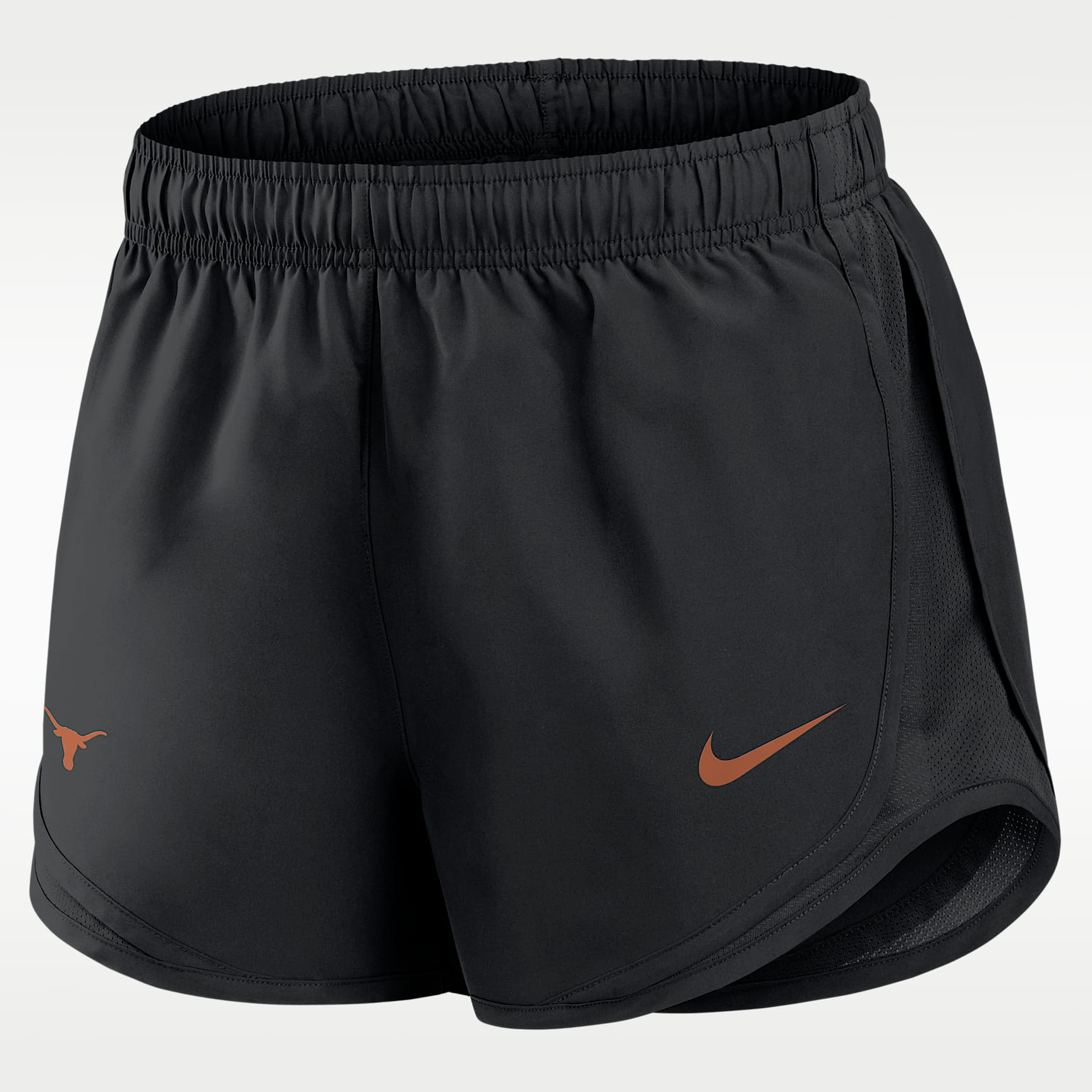 Shorts universitarios Nike Dri-FIT para mujer Texas Tempo
