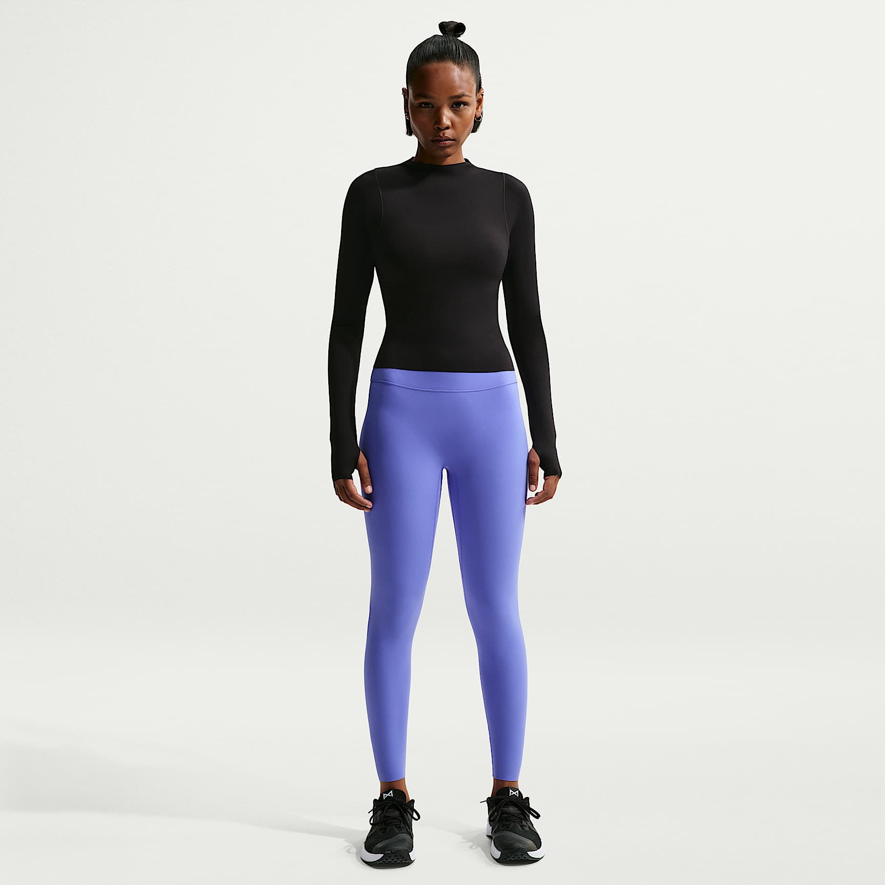 Nike Zenvy Women's High-Waisted 7/8 Leggings with No Front Seam