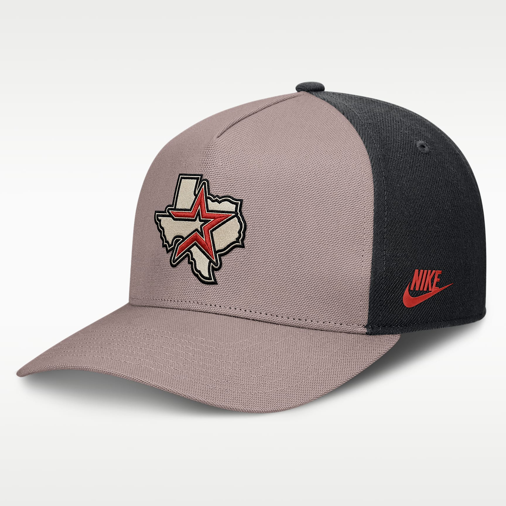 Houston Astros Cooperstown Rise Men's Nike MLB A-Frame Adjustable Hat