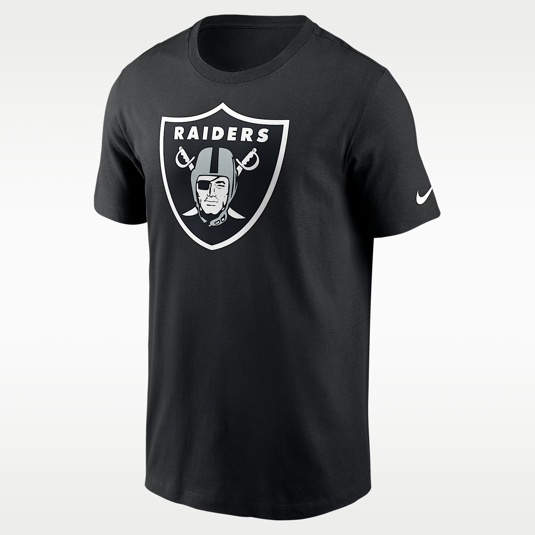 Playera Nike de la NFL para hombre Las Vegas Raiders Logo Essential