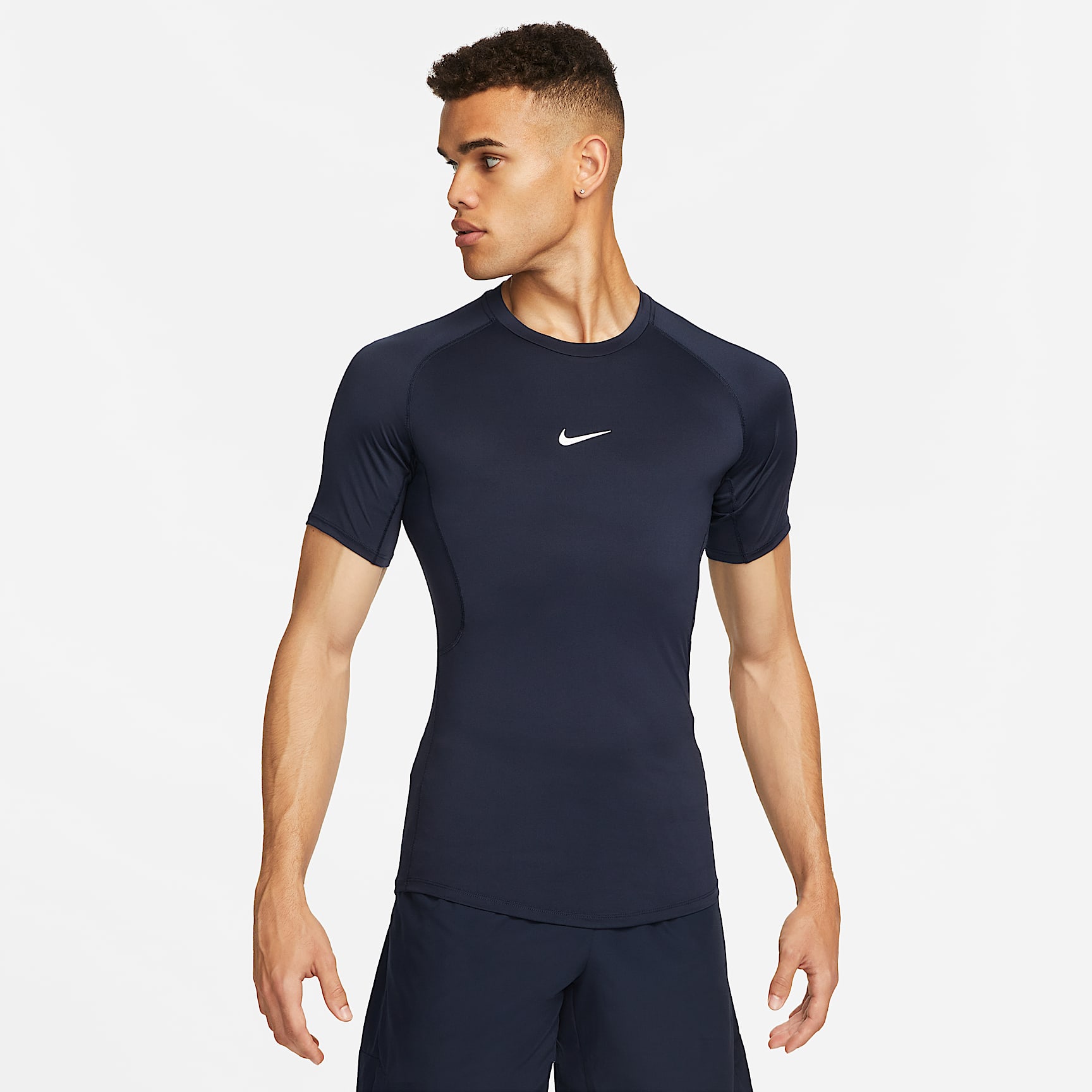 Nike Pro Men's Dri-FIT Tight Short-Sleeve Fitness Top