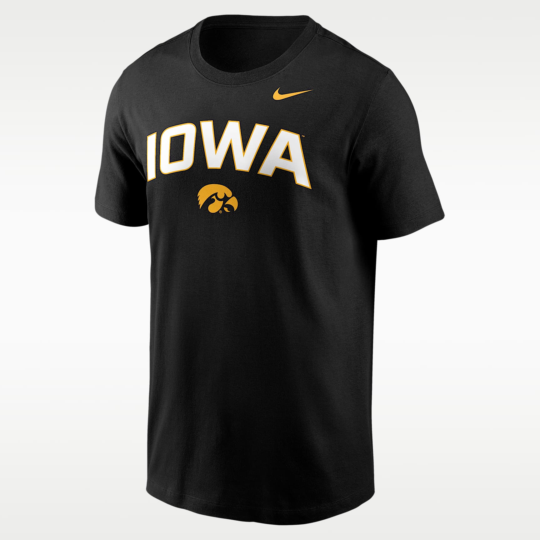 Iowa Primetime Arch Stack Men's Nike College T-Shirt