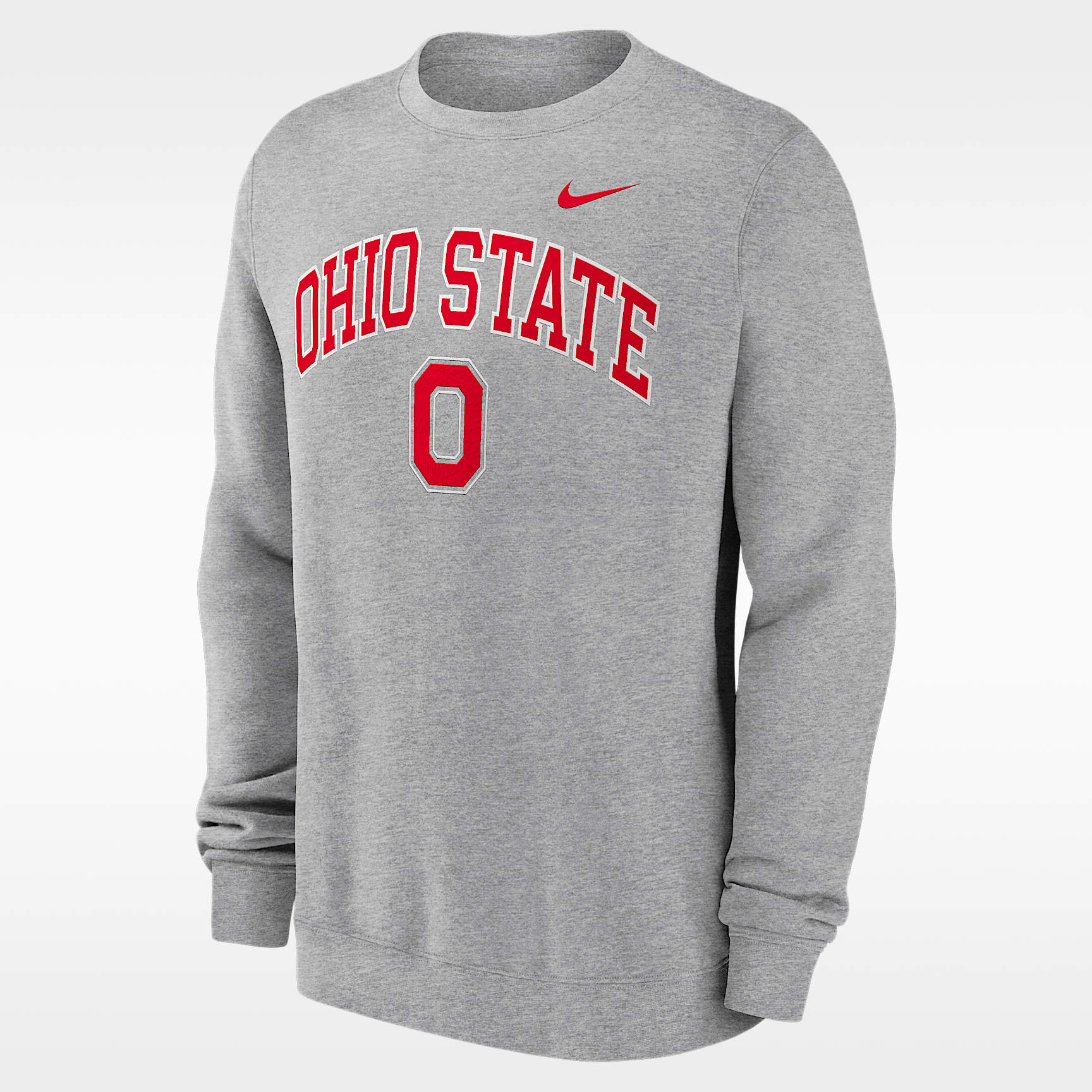 Sudadera de cuello redondo sin cierre universitaria Nike para hombre Ohio State Arch