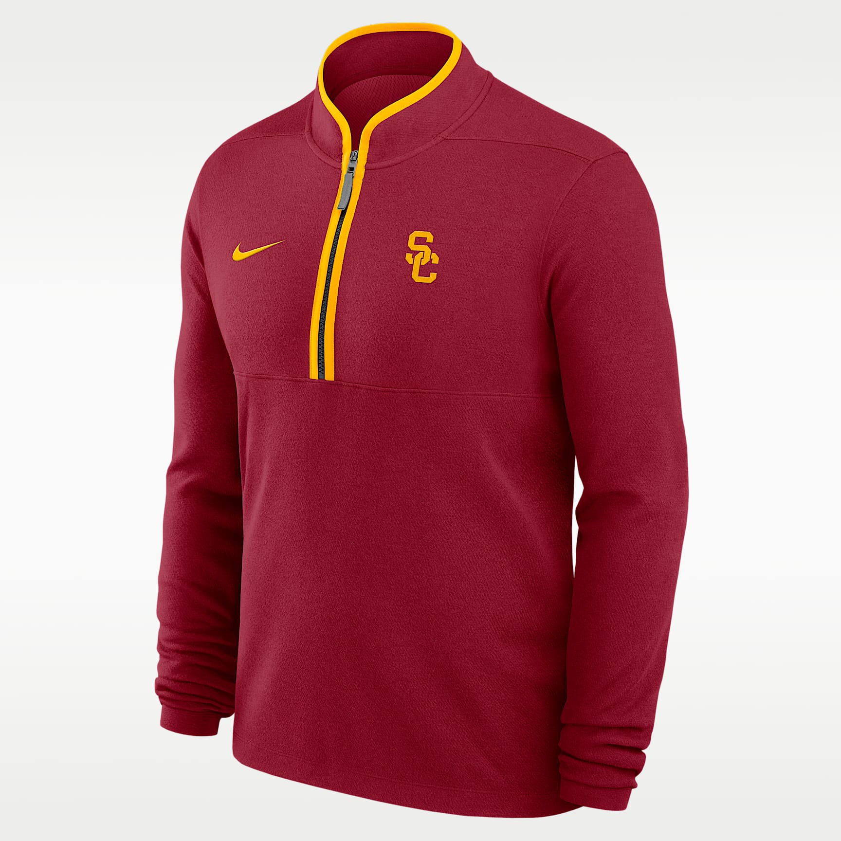 USC Victory Men's Nike Dri-FIT College 1/2-Zip Long-Sleeve Top