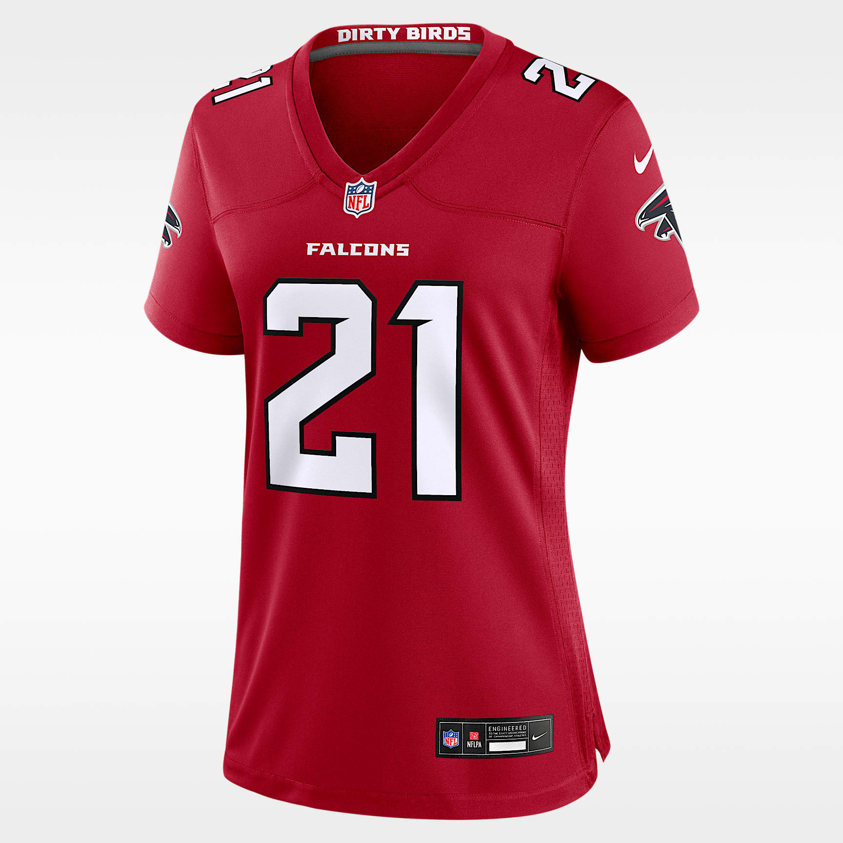 Deion Sanders Atlanta Falcons Retired Women's Nike NFL Game Jersey