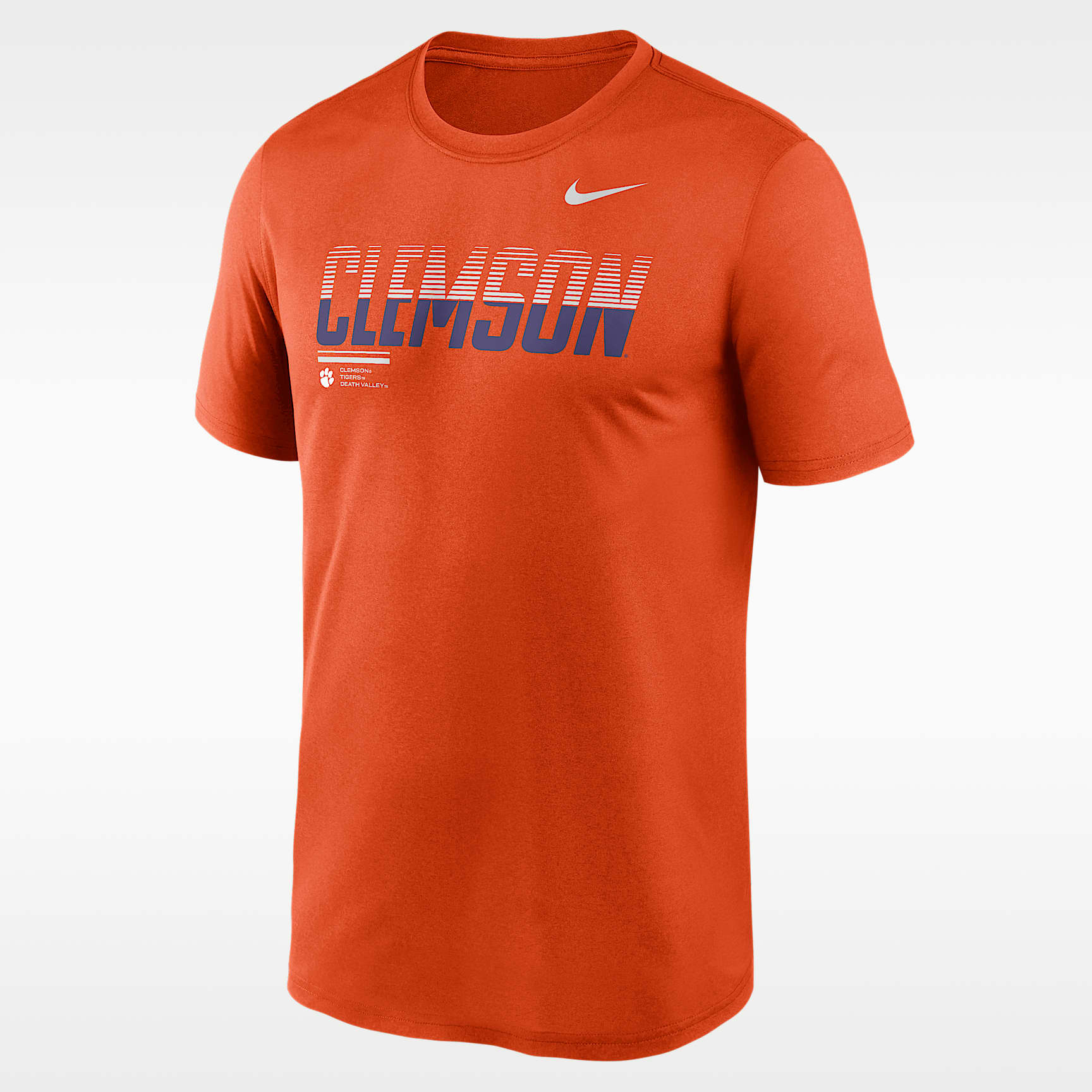 Playera universitaria Nike Dri-FIT para hombre Clemson Sideline Legend