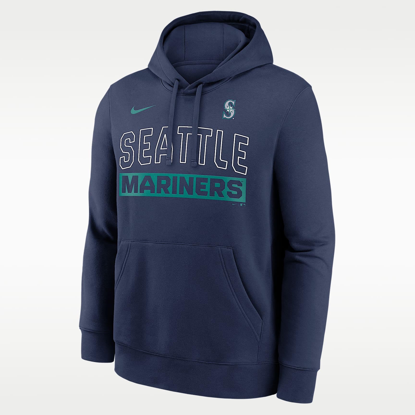 Seattle Mariners Club Men's Nike MLB Pullover Hoodie