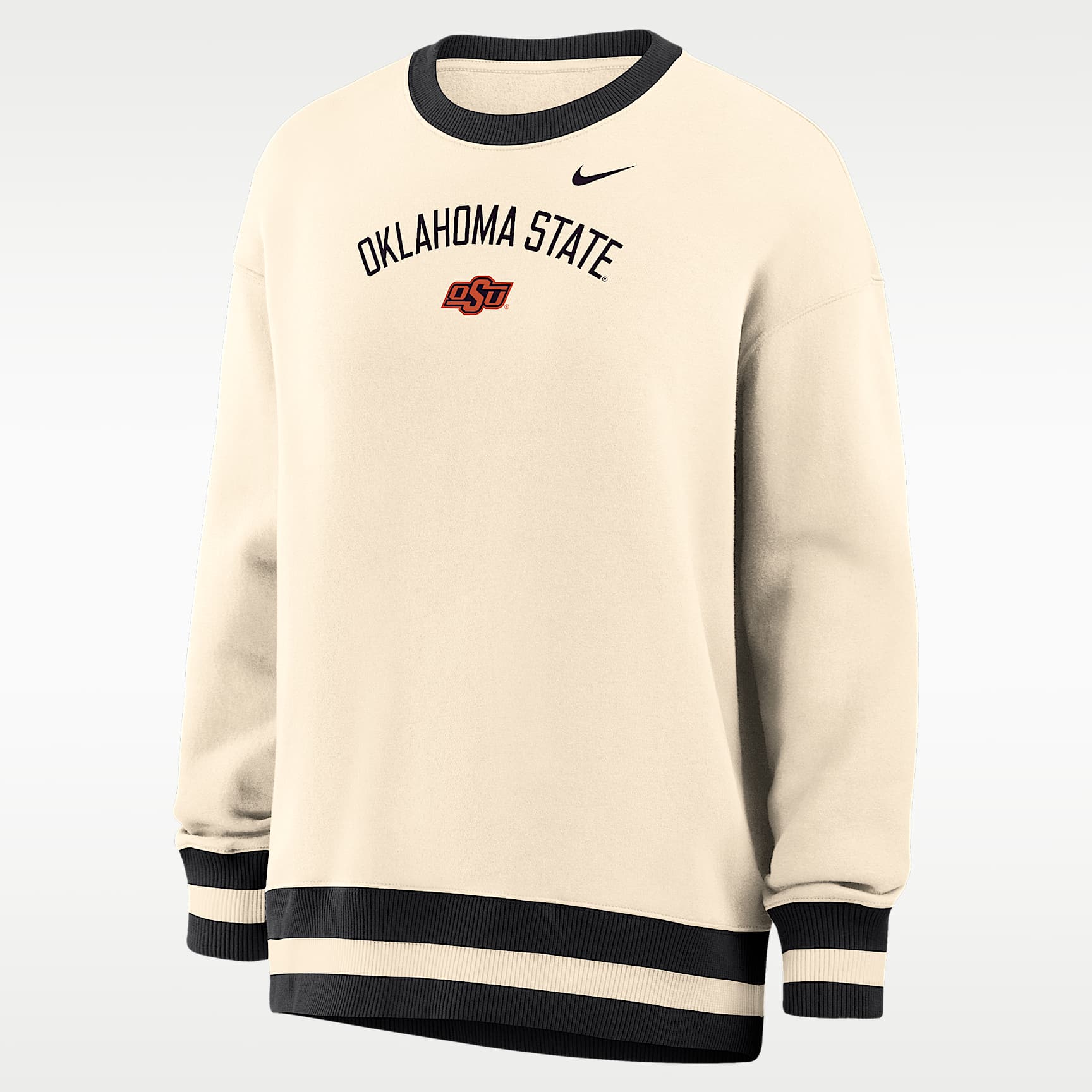 Nike Phoenix (Oklahoma State) Women's Oversized Crew-Neck Sweatshirt
