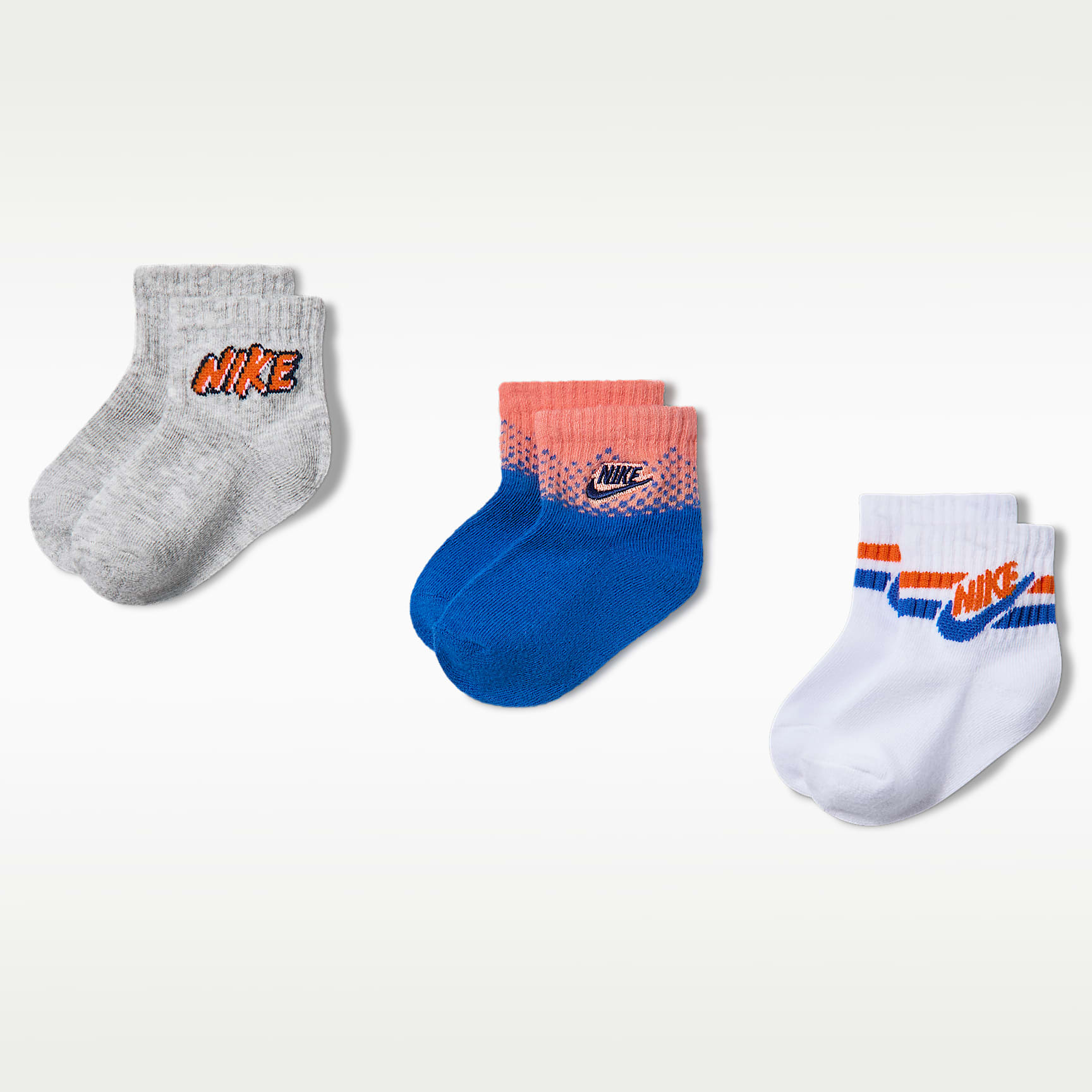 Nike Infant Snow Motion Socks (3 Pairs)