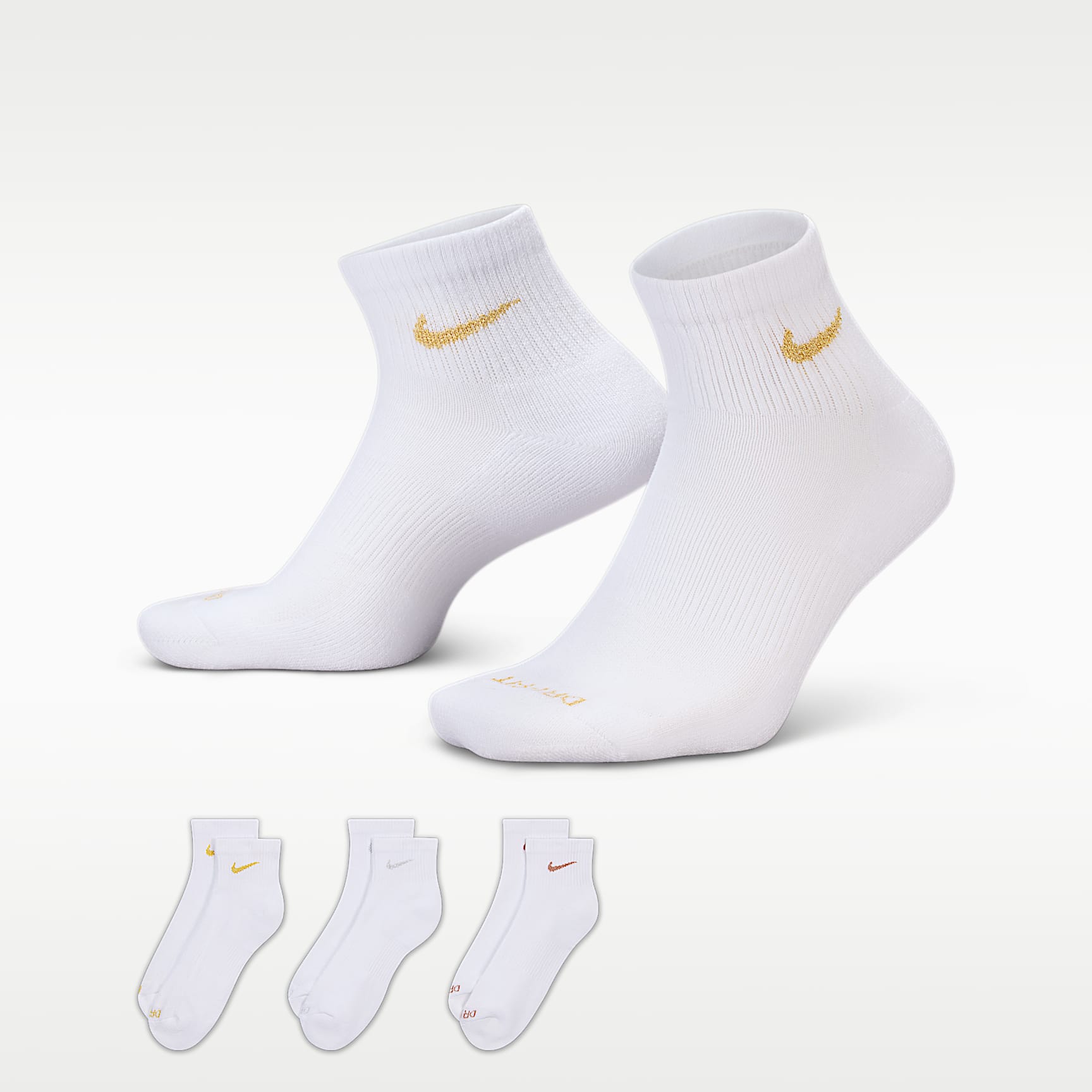 Chaussettes de training Nike Everyday Plus Cushioned (3 paires)
