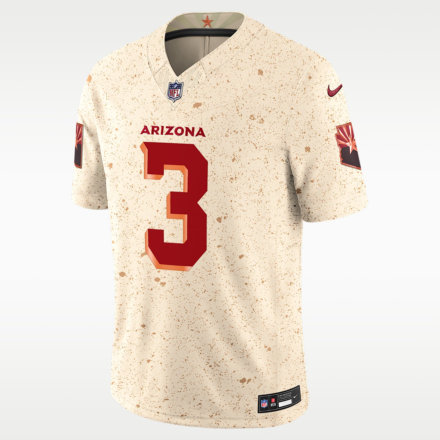 Jersey Nike Dri-FIT de la NFL Limited para hombre Budda Baker Arizona Cardinals Rivalries Collection