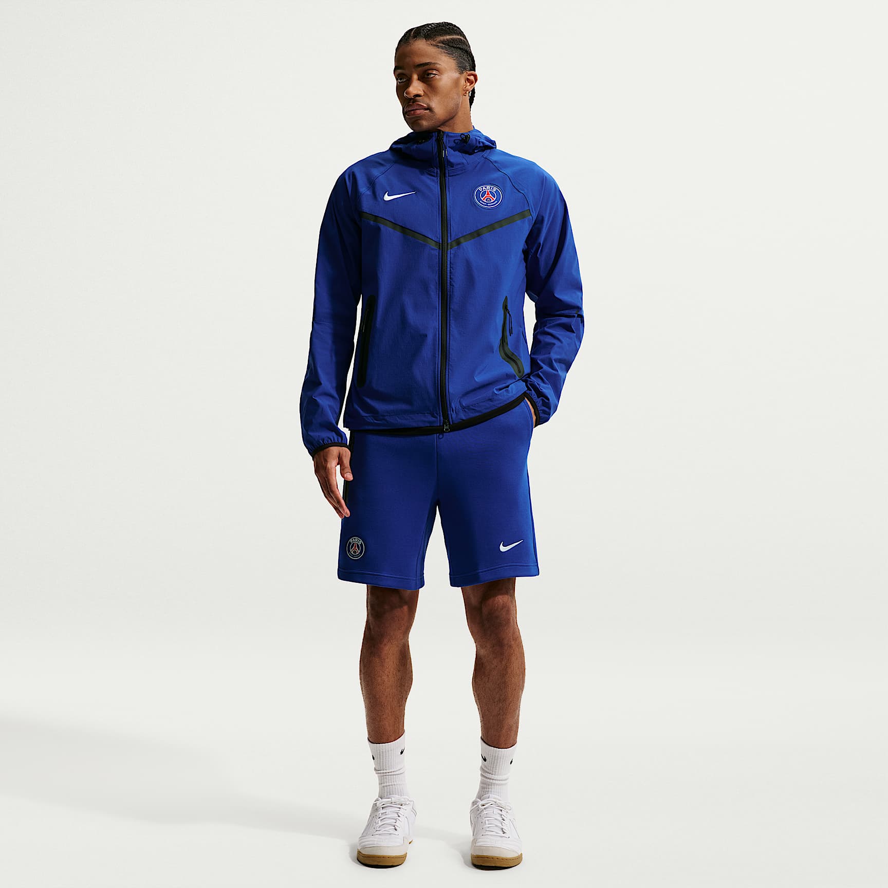 Paris Saint-Germain Tech Fleece Nike Fußballshorts (Herren)