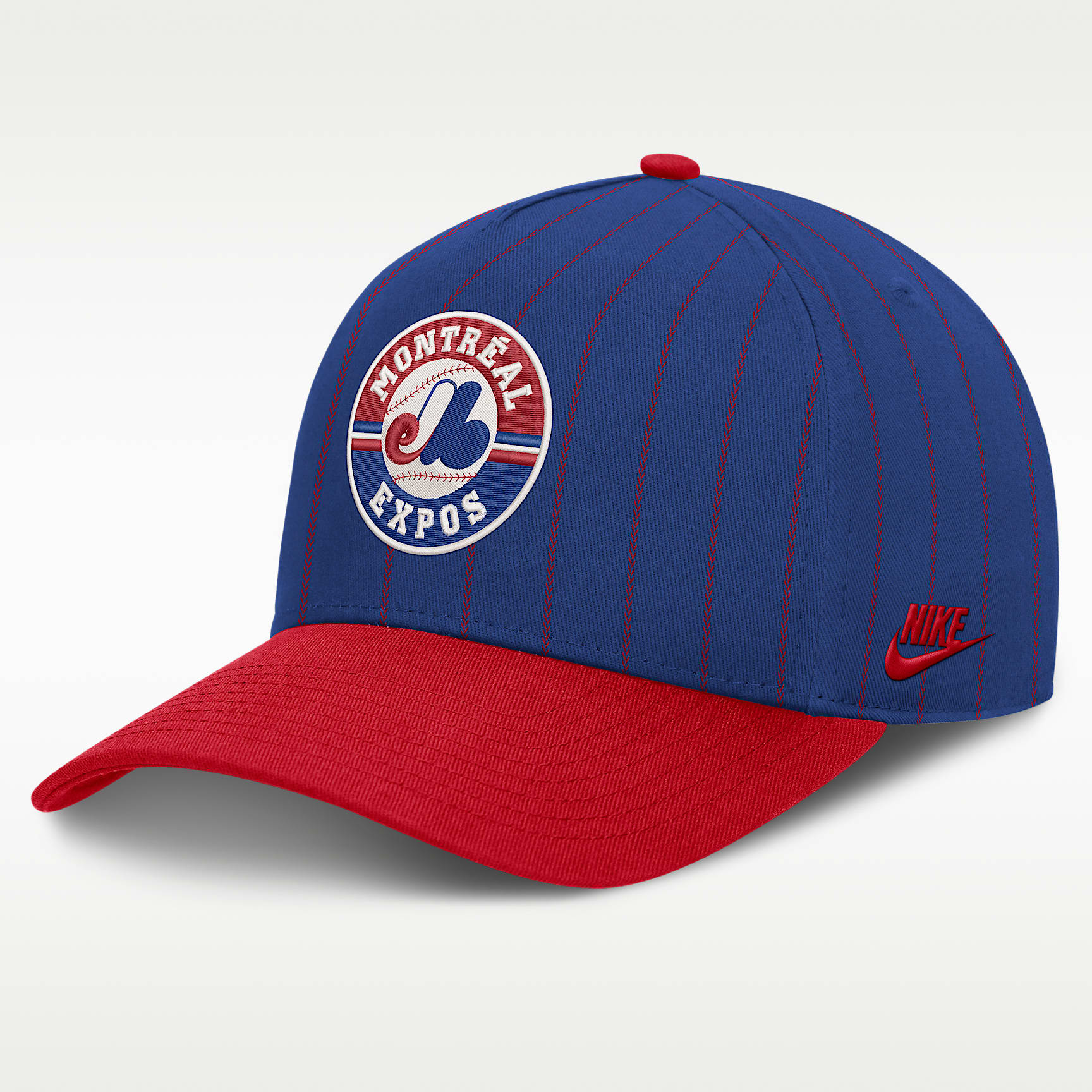 Gorra Nike de la MLB ajustable con estructura A-Frame para hombre Montreal Expos Cooperstown Rise