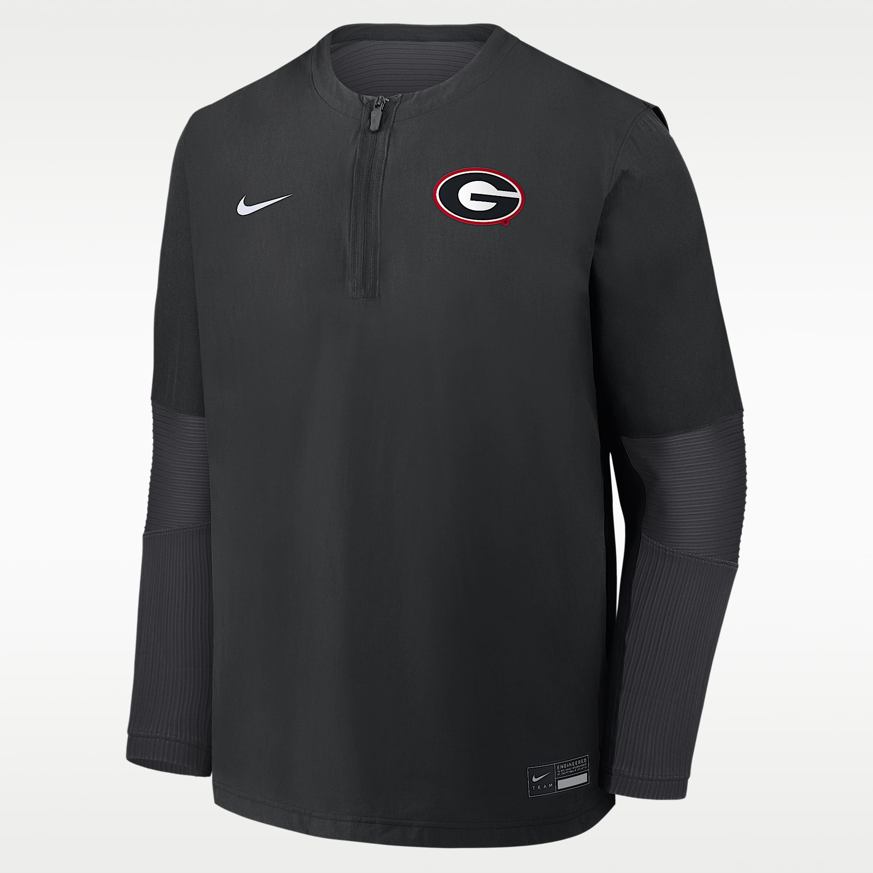 Georgia Dugout Men's Nike Dri-FIT College 1/4-Zip Long-Sleeve Windshirt