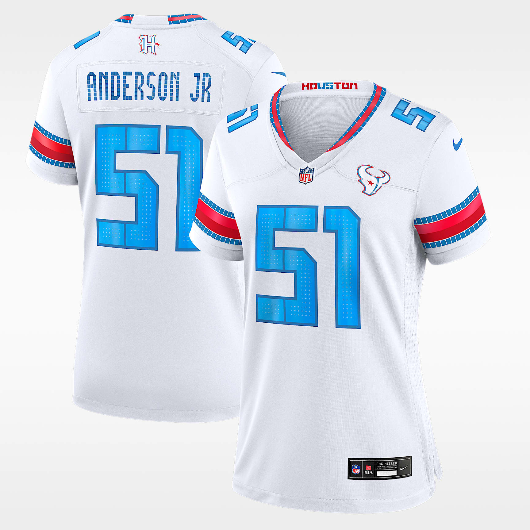 Will Anderson Jr. Houston Texans Rivalries Collection Women's Nike NFL Game Jersey
