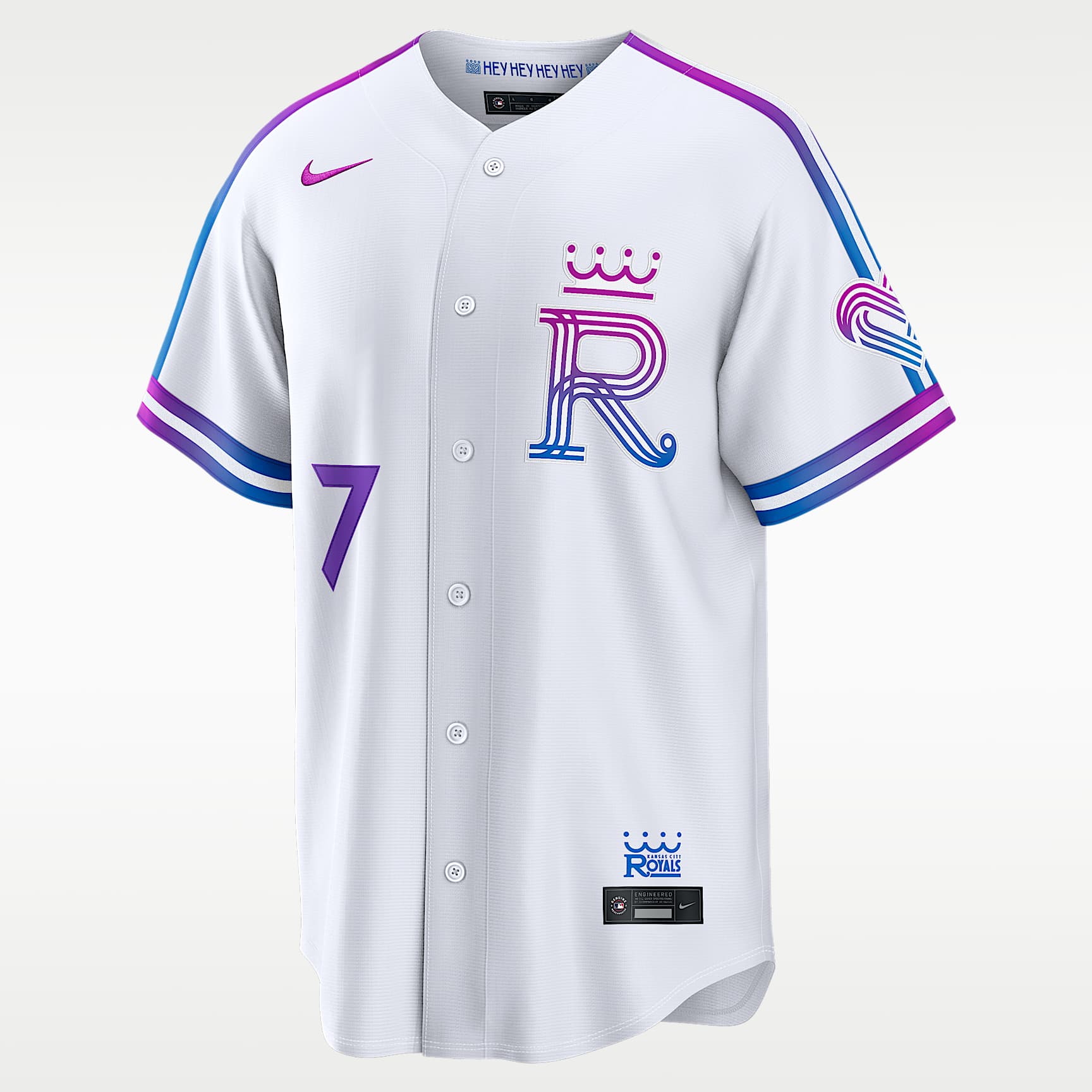 Bobby Witt Jr. Kansas City Royals City Connect Men's Nike MLB Stadium Jersey