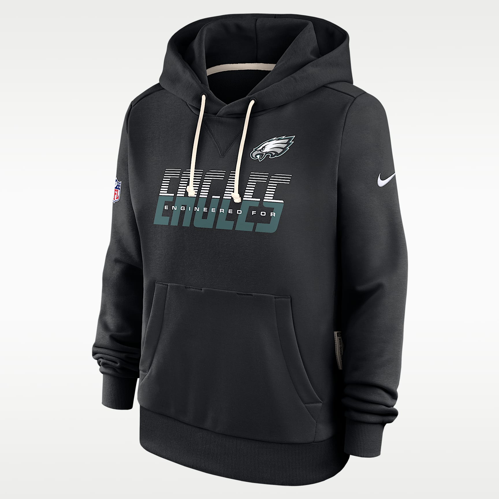 Philadelphia Eagles Sideline Standard Issue Women's Nike Dri-FIT NFL Pullover Hoodie