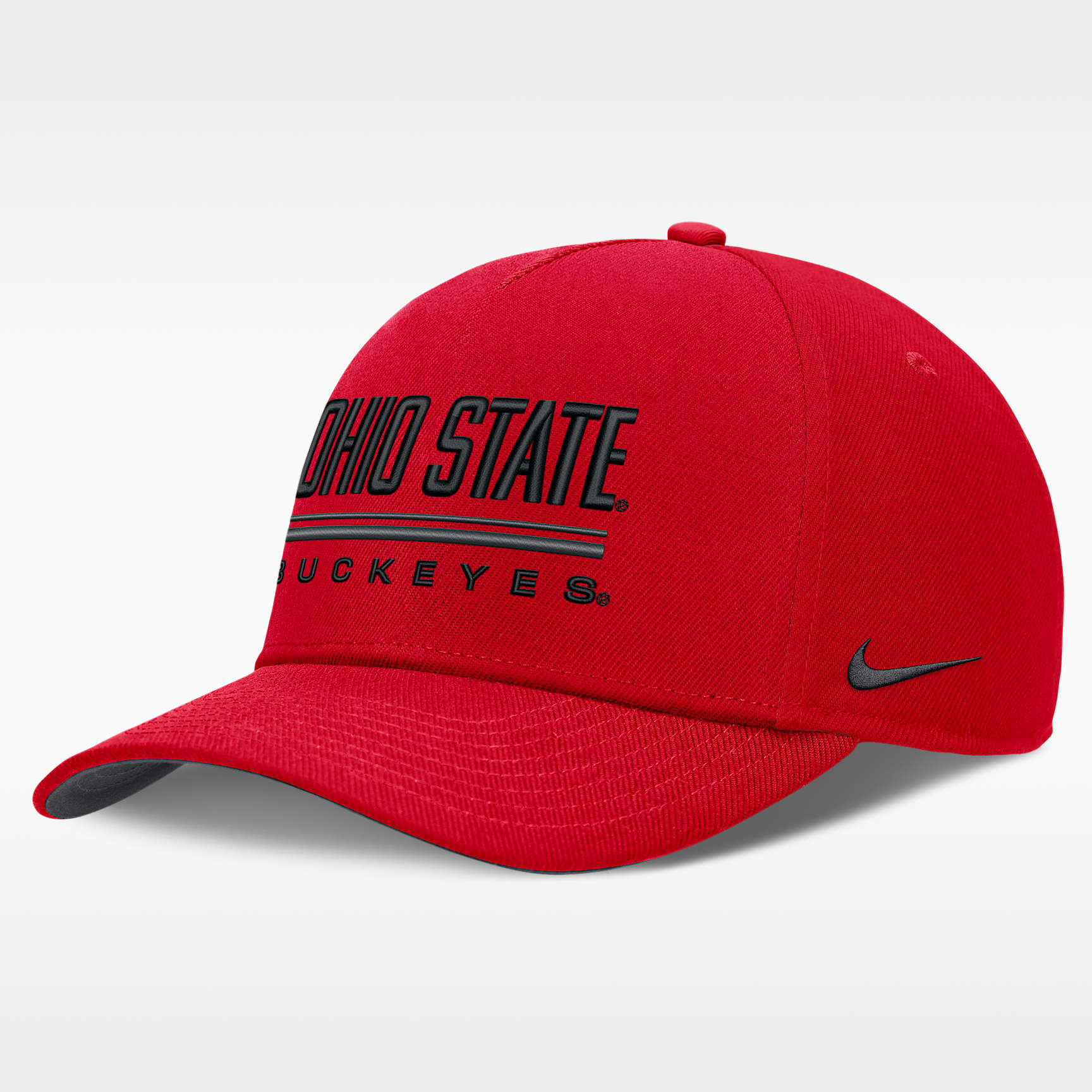 Ohio State Sideline Practice Rise Men's Nike Dri-FIT College Adjustable Hat