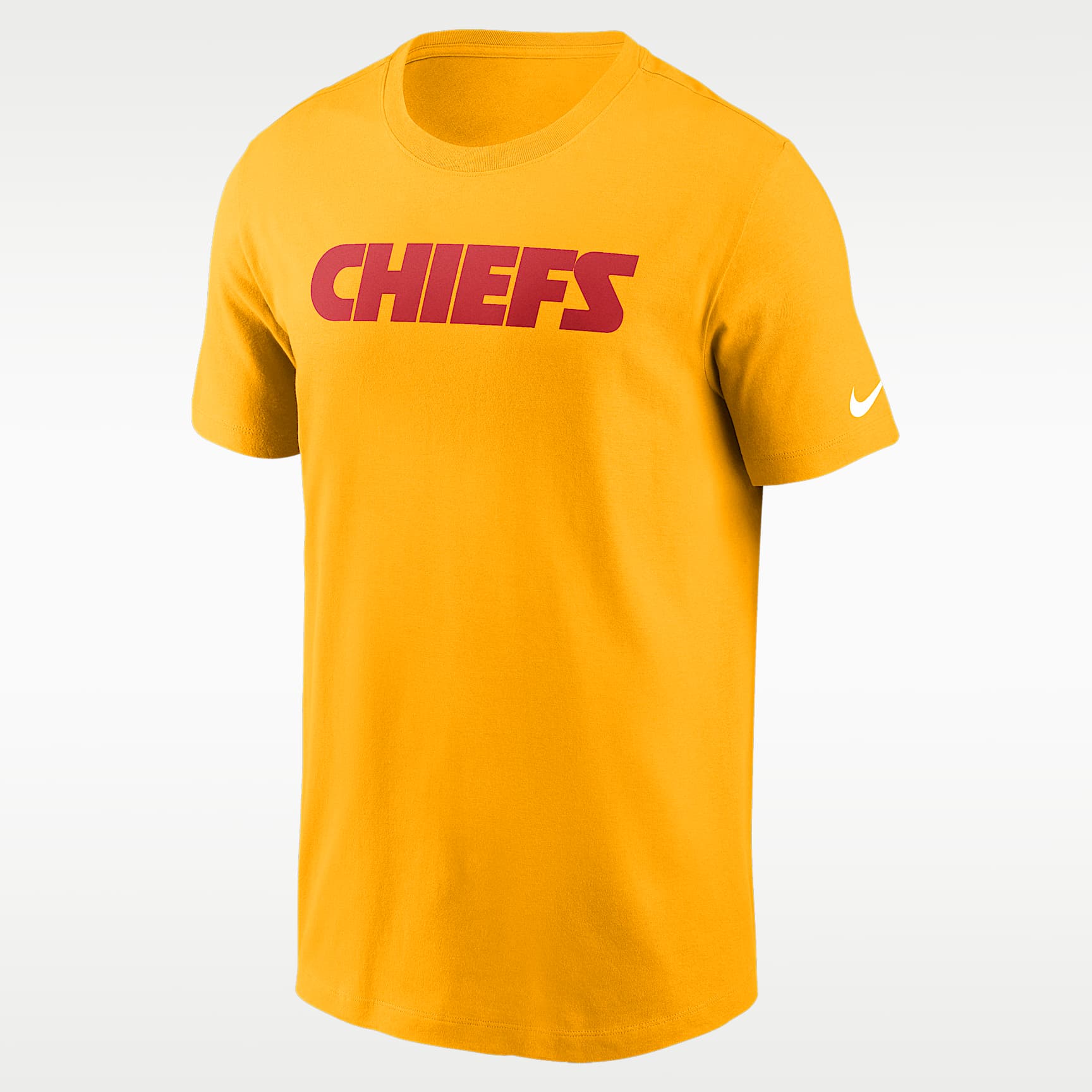 Kansas City Chiefs Primetime Wordmark Essential Men's Nike NFL T-Shirt