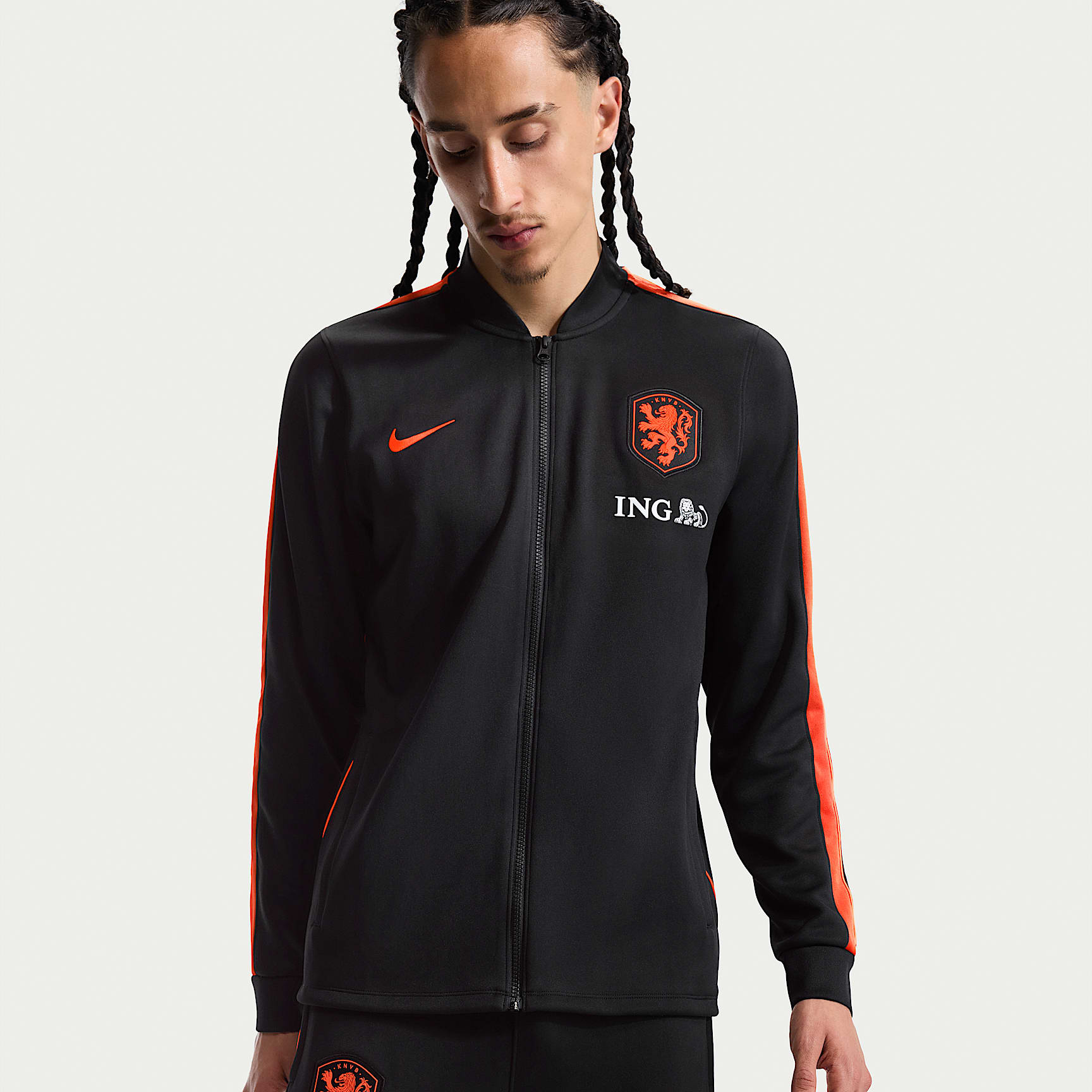 Nederland Strike Nike Dri-FIT knit voetbaltrainingspak voor heren